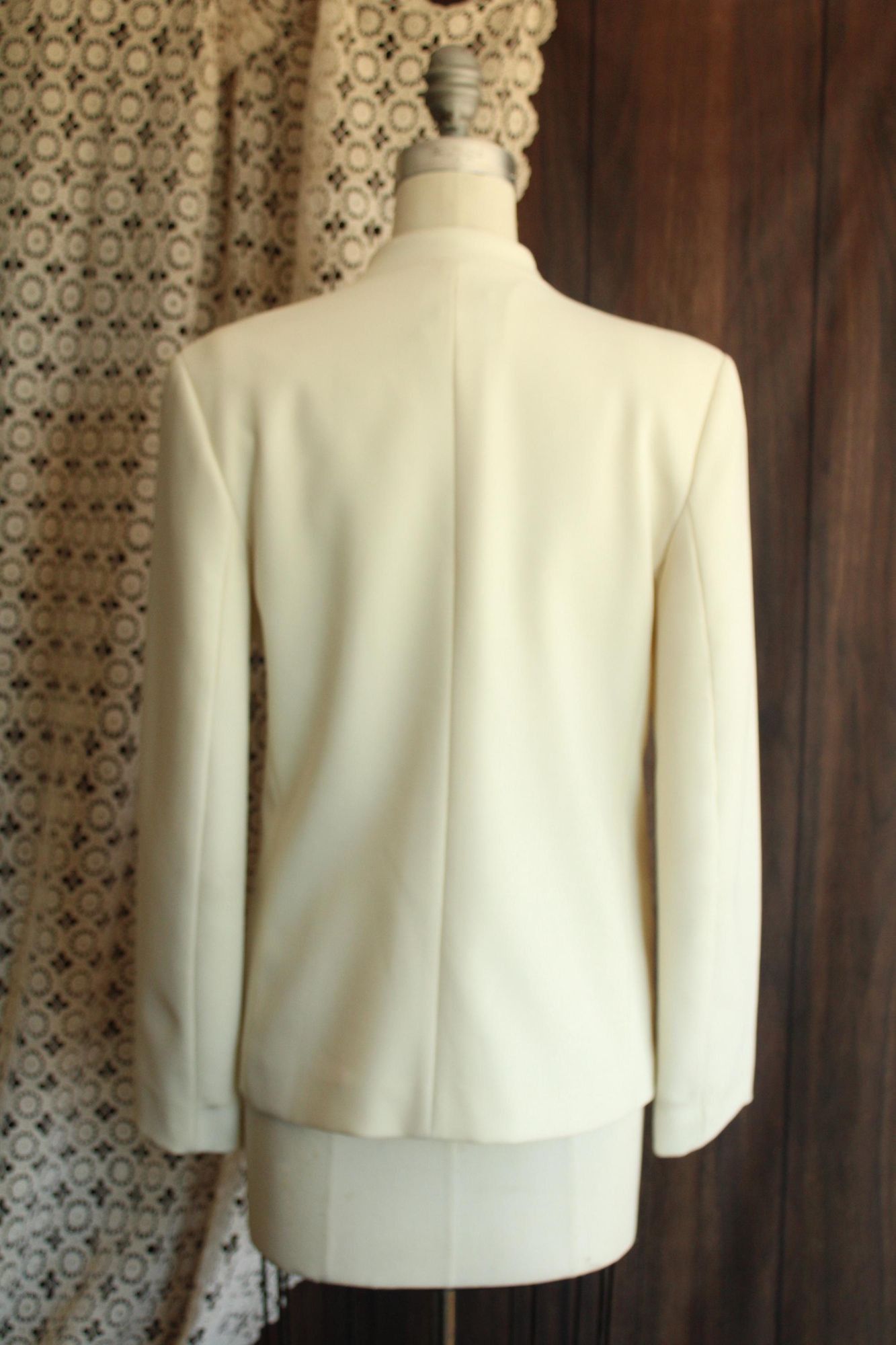 Vintage Vintage 1970s 1980s Jacket, Pykettes Womens Suit Coat, Winte Size L / US 10 / IT 46 - 9 Thumbnail