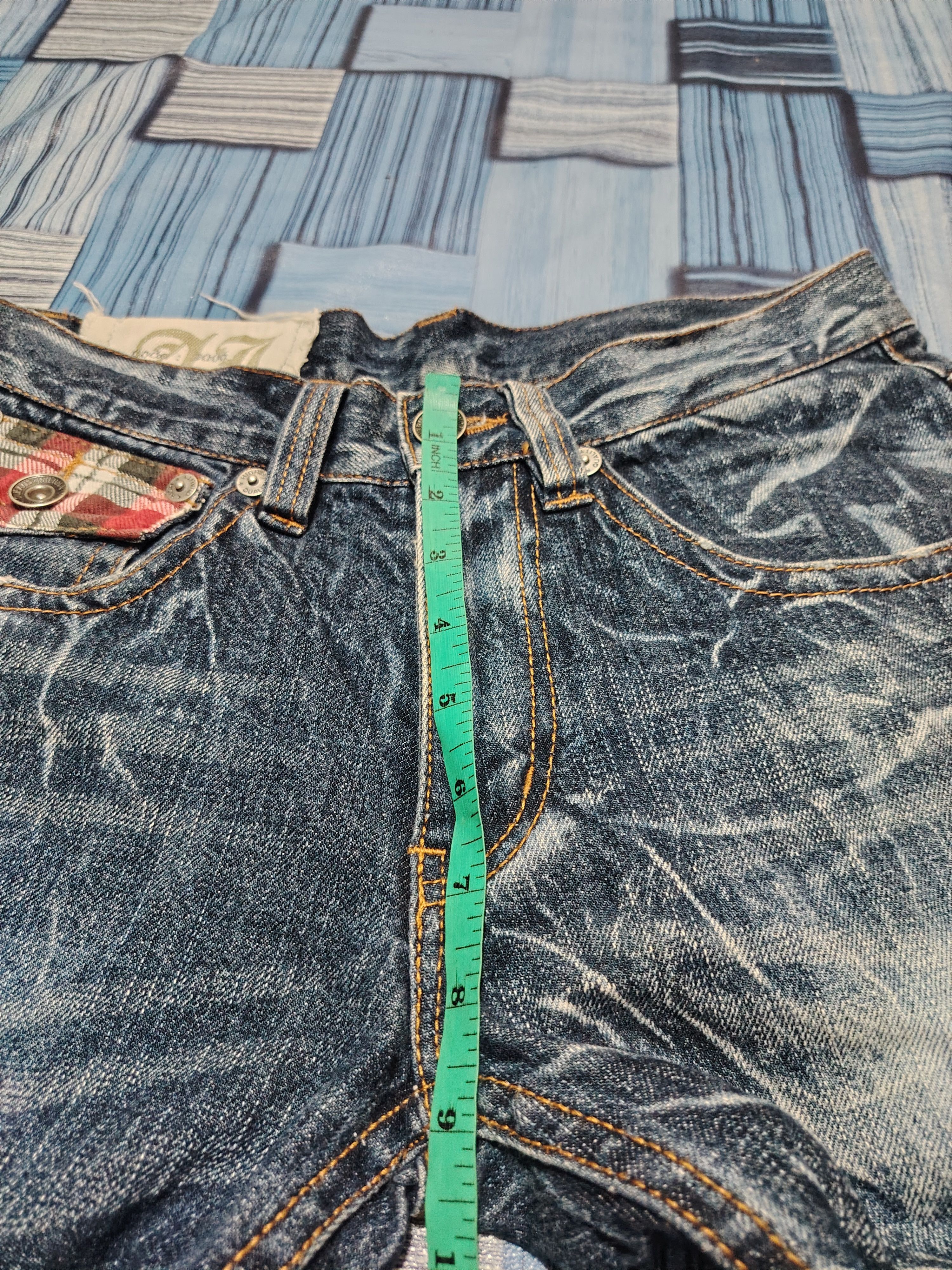 Who Decides War Japanese Antful Jeans Distressed Clawmark Flared Jeans Size US 29 - 20 Thumbnail