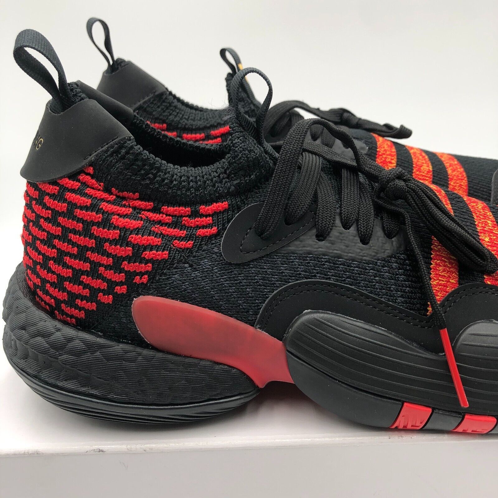 Adidas Adidas Trae Young 2 Men's Size 9.5 Hawks Black Red Size US 9.5 / EU 42-43 - 12 Thumbnail