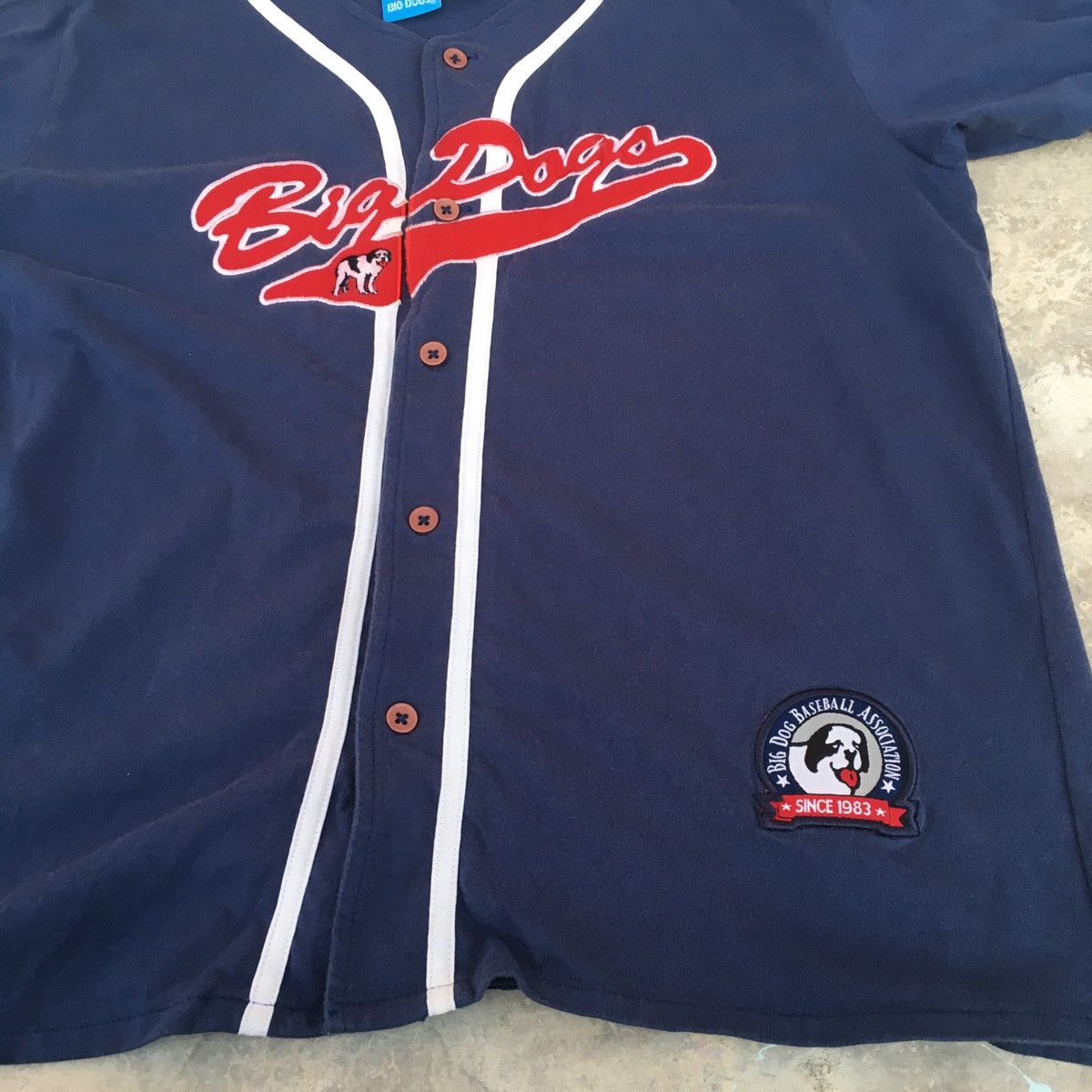 Big Dogs × Vintage Vintage Big Dogs Association Jersey Size US M / EU 48-50 / 2 - 2 Thumbnail