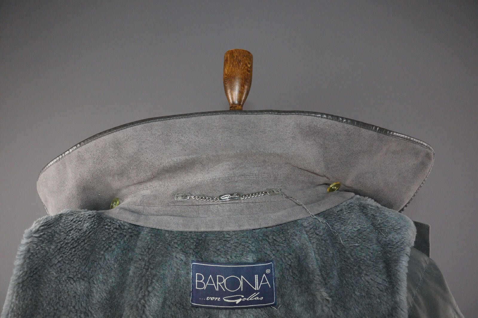 Designer Ladies Baronia Von Gollas Wool Alpaca Coat Jacket Size 44 Size M / US 6-8 / IT 42-44 - 8 Thumbnail