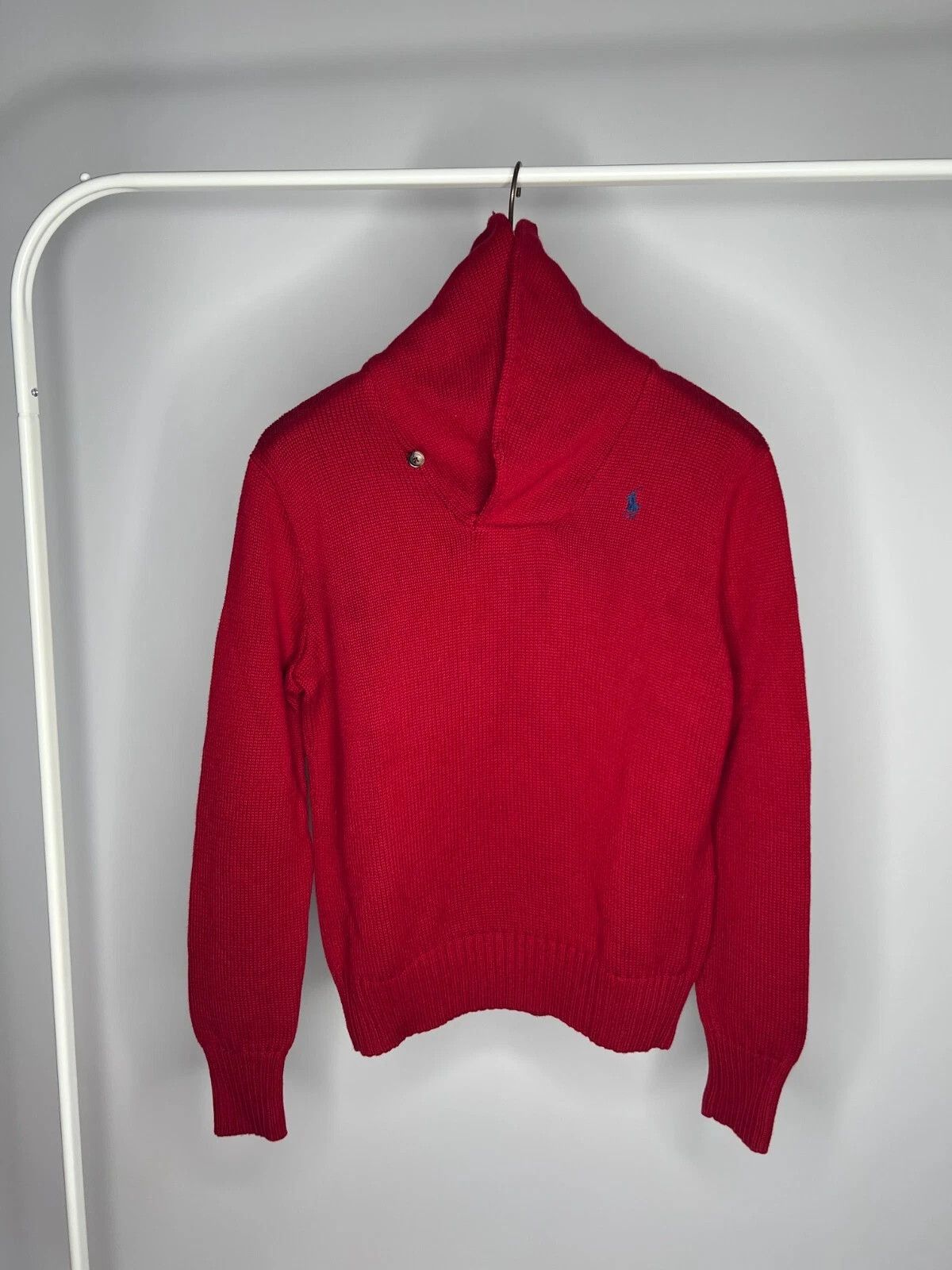 Polo Ralph Lauren Ralph Lauren Sport Pony Logo Red Long Sleeve Sweater Size L / US 10 / IT 46 - 6 Thumbnail