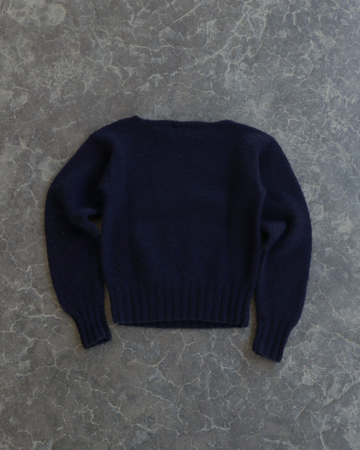 Vintage Polo By Ralph Lauren 100% Wool Hand Knit Sweater: authentic Size Extra Large