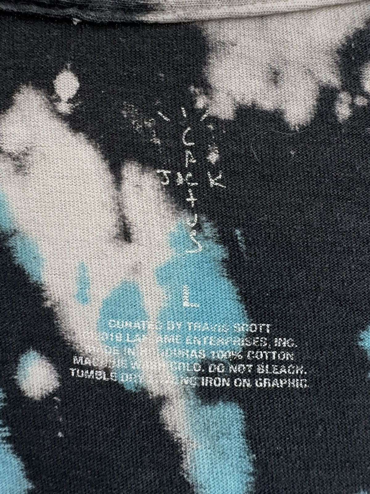 Travis Scott 2019 Travis Scott Highest in the room Tie-dye Tee Size US L / EU 52-54 / 3 - 10 Thumbnail