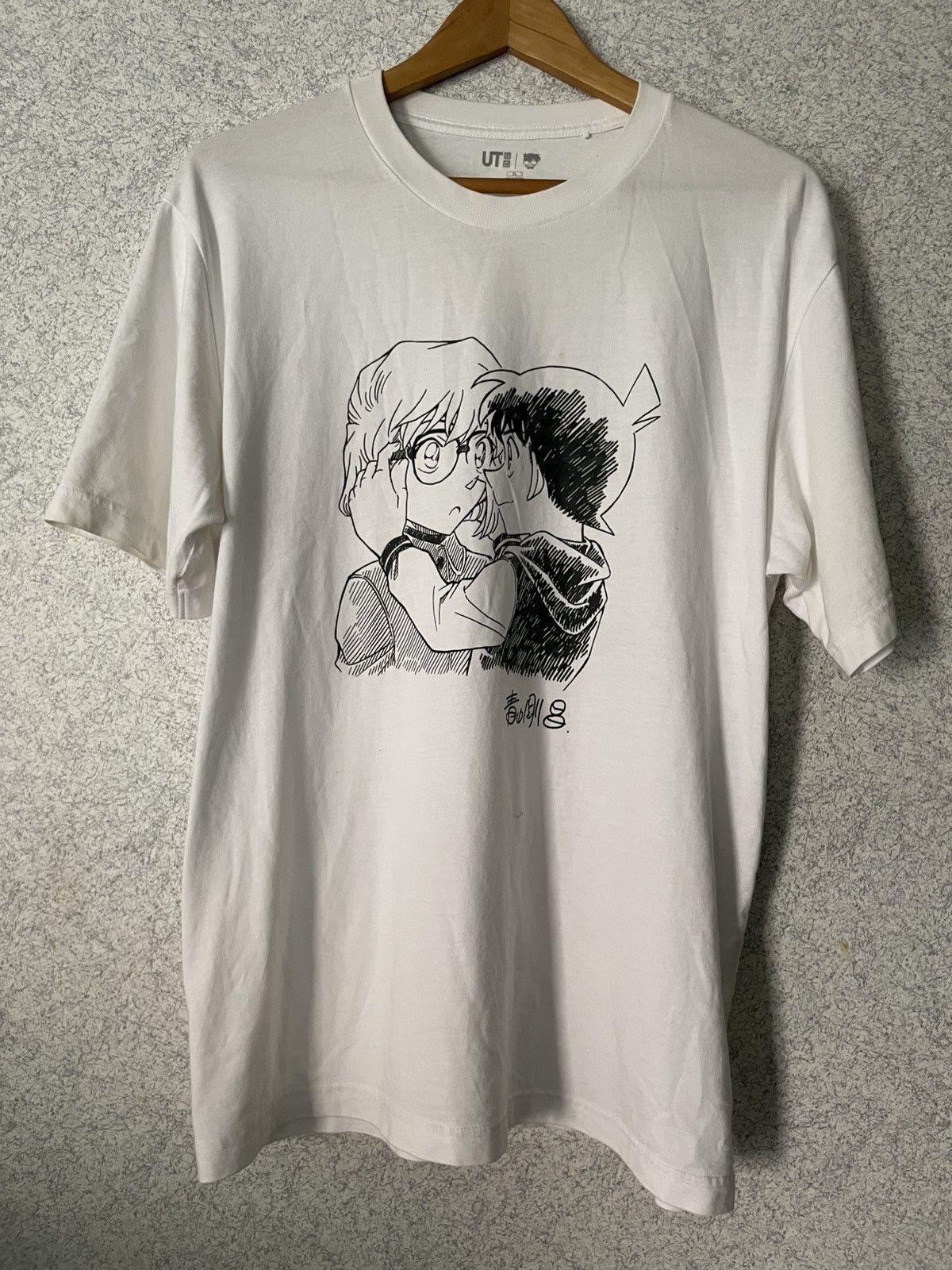 Anime × Japanese Brand DETECTIVE CONAN ANIME x UNIQLO Ai Haibara Tee Shirt Size US XL / EU 56 / 4 - 3 Thumbnail