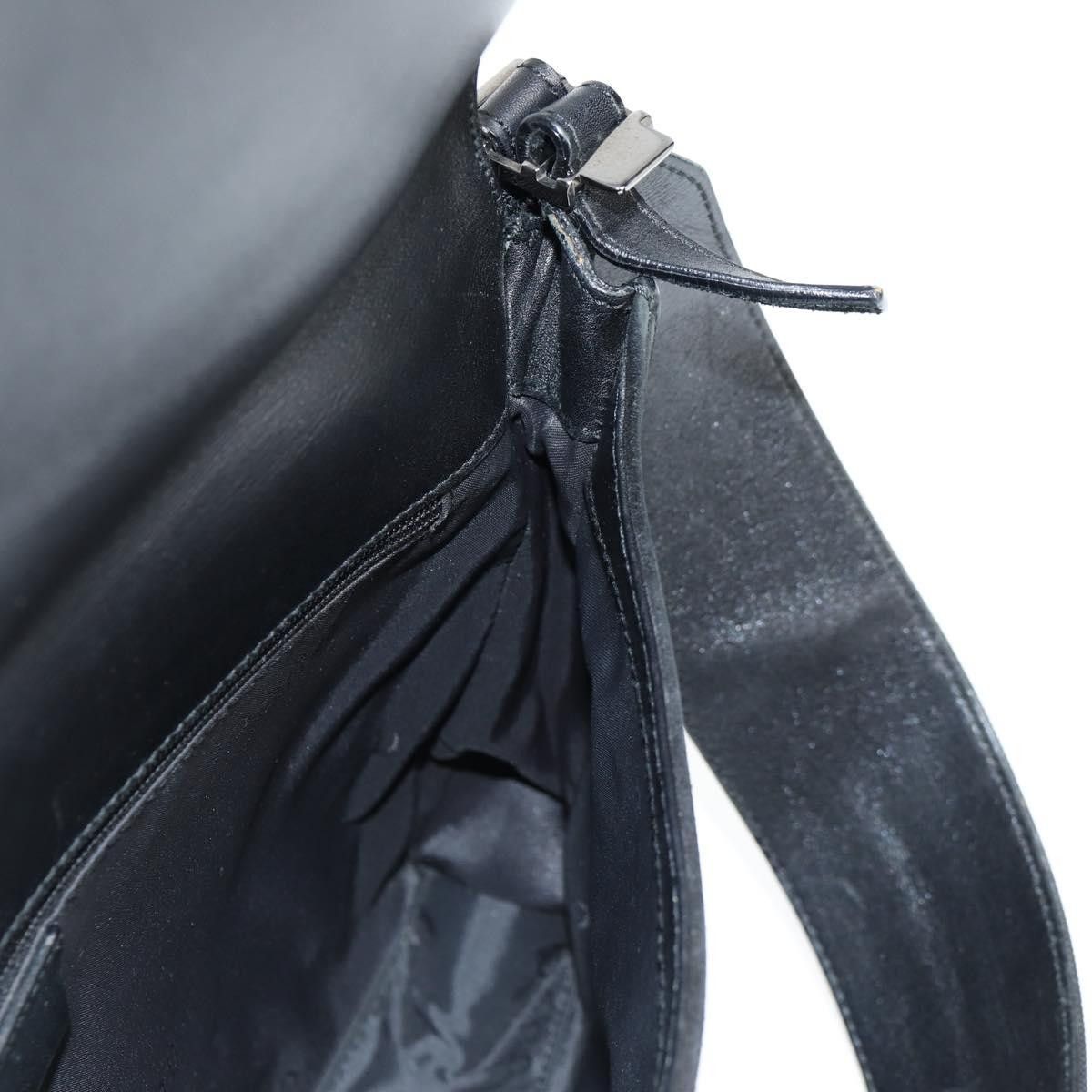 Gucci GUCCI Shoulder Bag Suede Black Silver 001 001 Size ONE SIZE - 21 Thumbnail