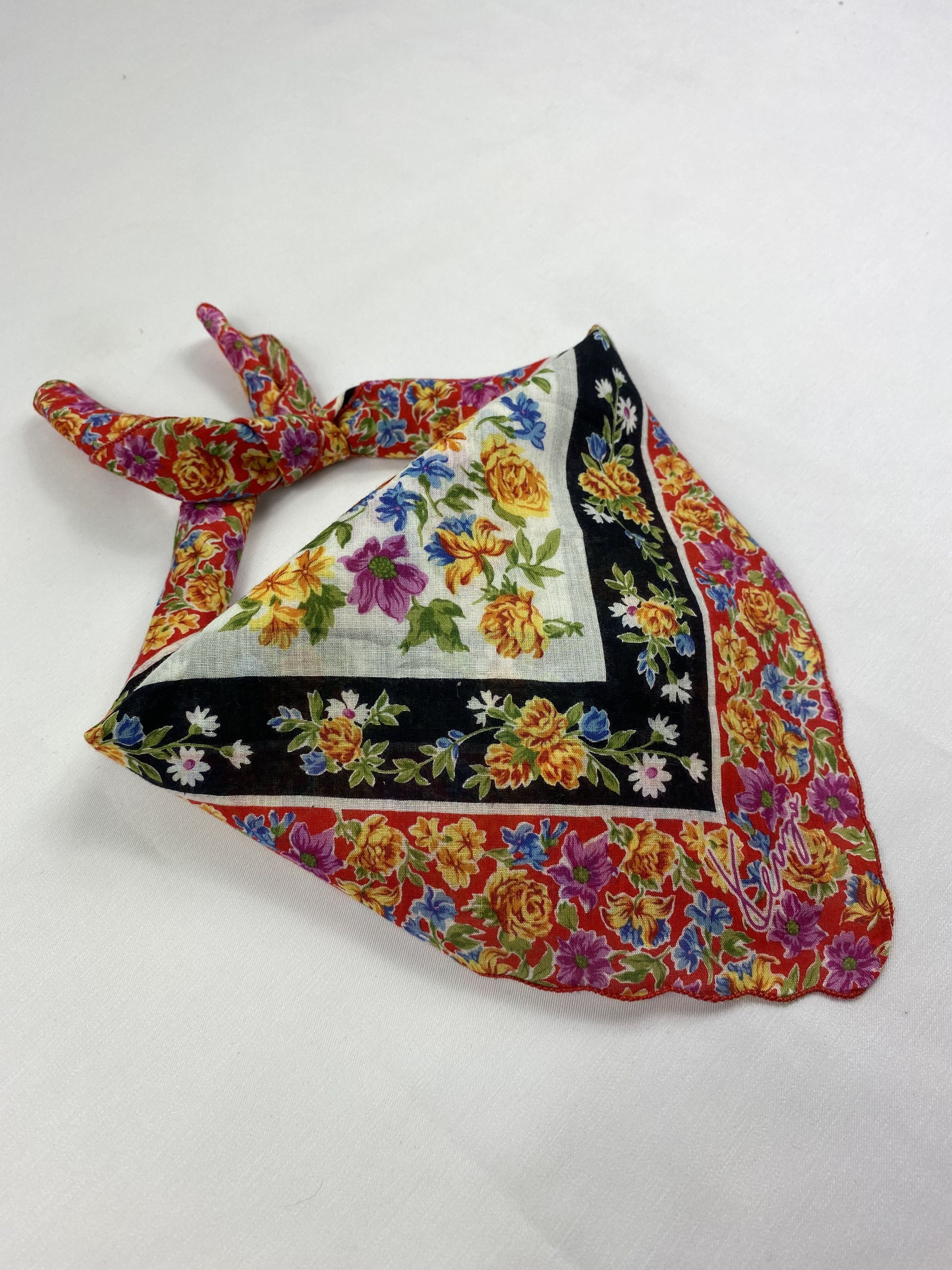 Kenzo × Vintage Kenzo Handkerchief / Bandana / Neckerchief Size ONE SIZE - 1 Thumbnail