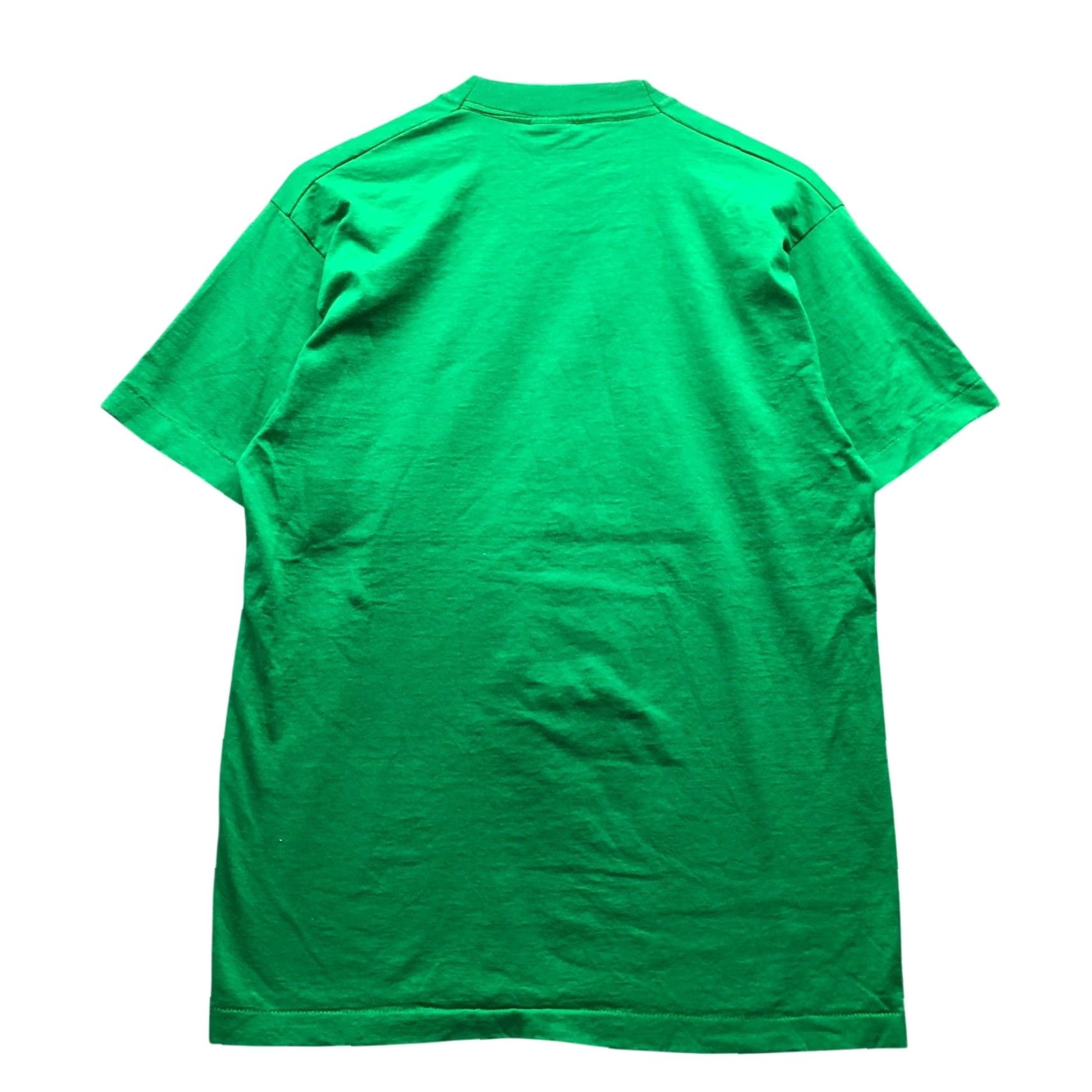 Fruit Of The Loom VINTAGE Jameson Irish Whiskey T-Shirt Mens L Green Graphic Retro 90s Flying Spirit Fruit of the Loom Shirt Size US L / EU 52-54 / 3 - 5 Thumbnail