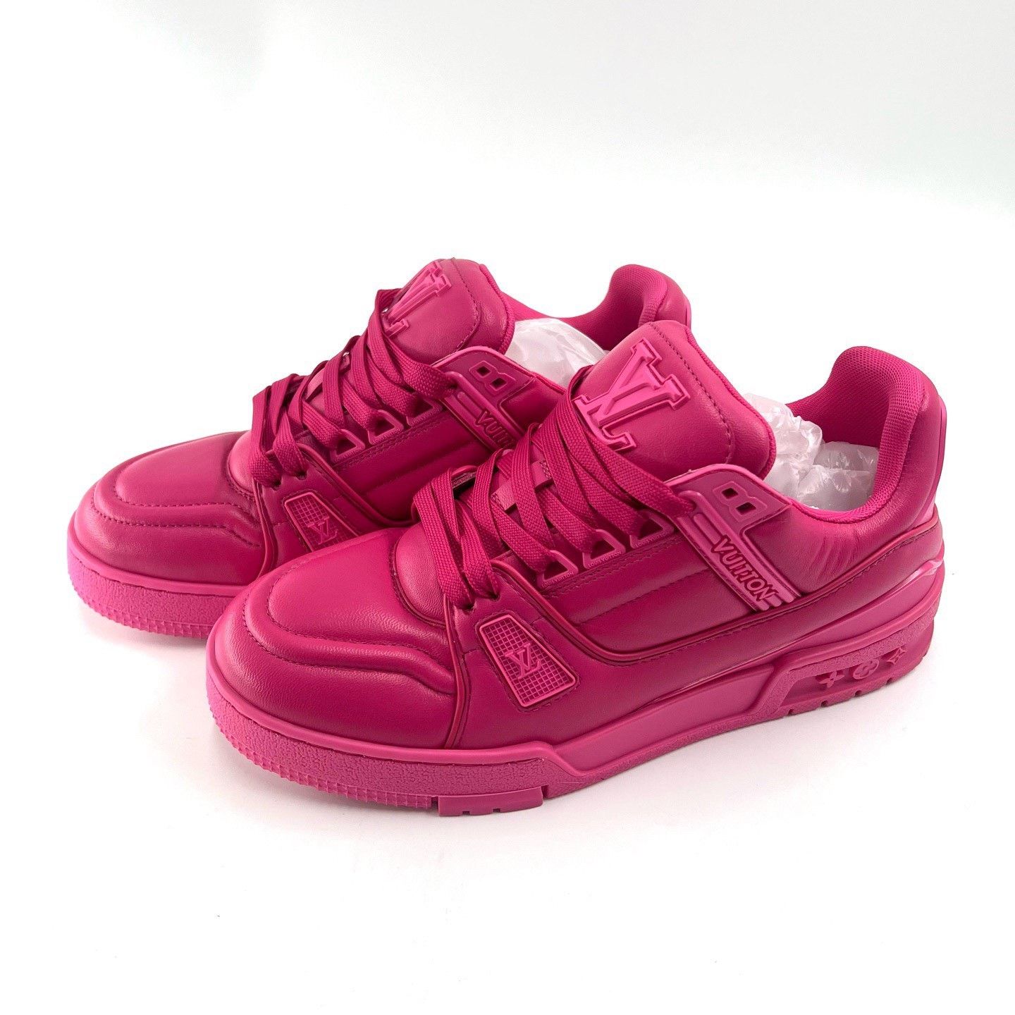 Louis Vuitton Louis Vuitton Trainer Pink Size 37 Size US 6 / IT 36 - 1 Thumbnail