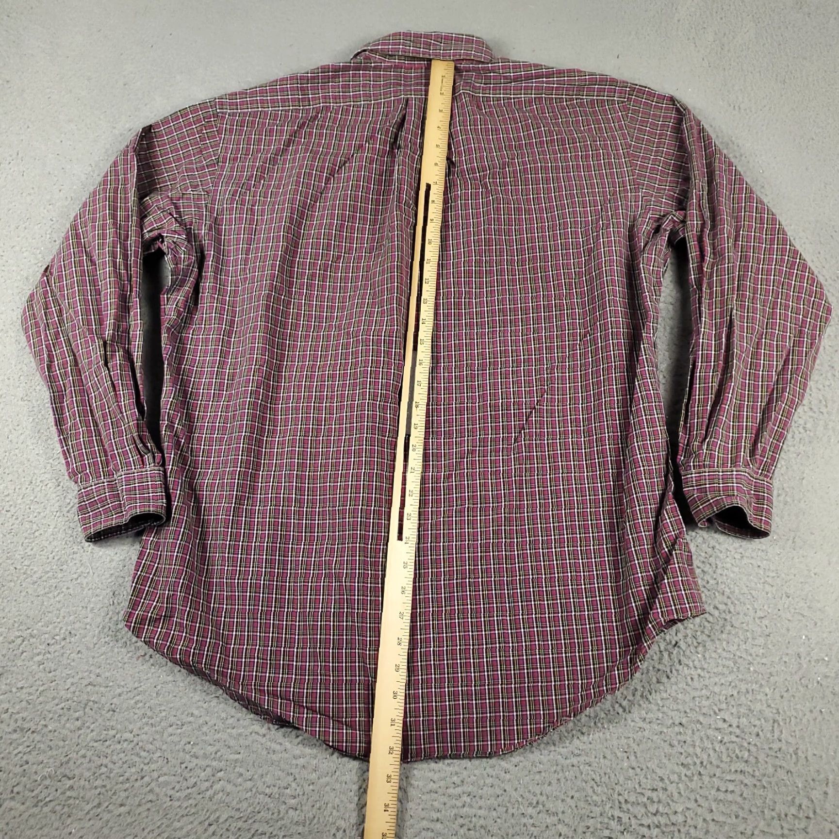 Ralph Lauren Ralph Lauren Shirt Mens Large Red Plaid Pony Button-Up Long Sleeve Size US L / EU 52-54 / 3 - 4 Thumbnail