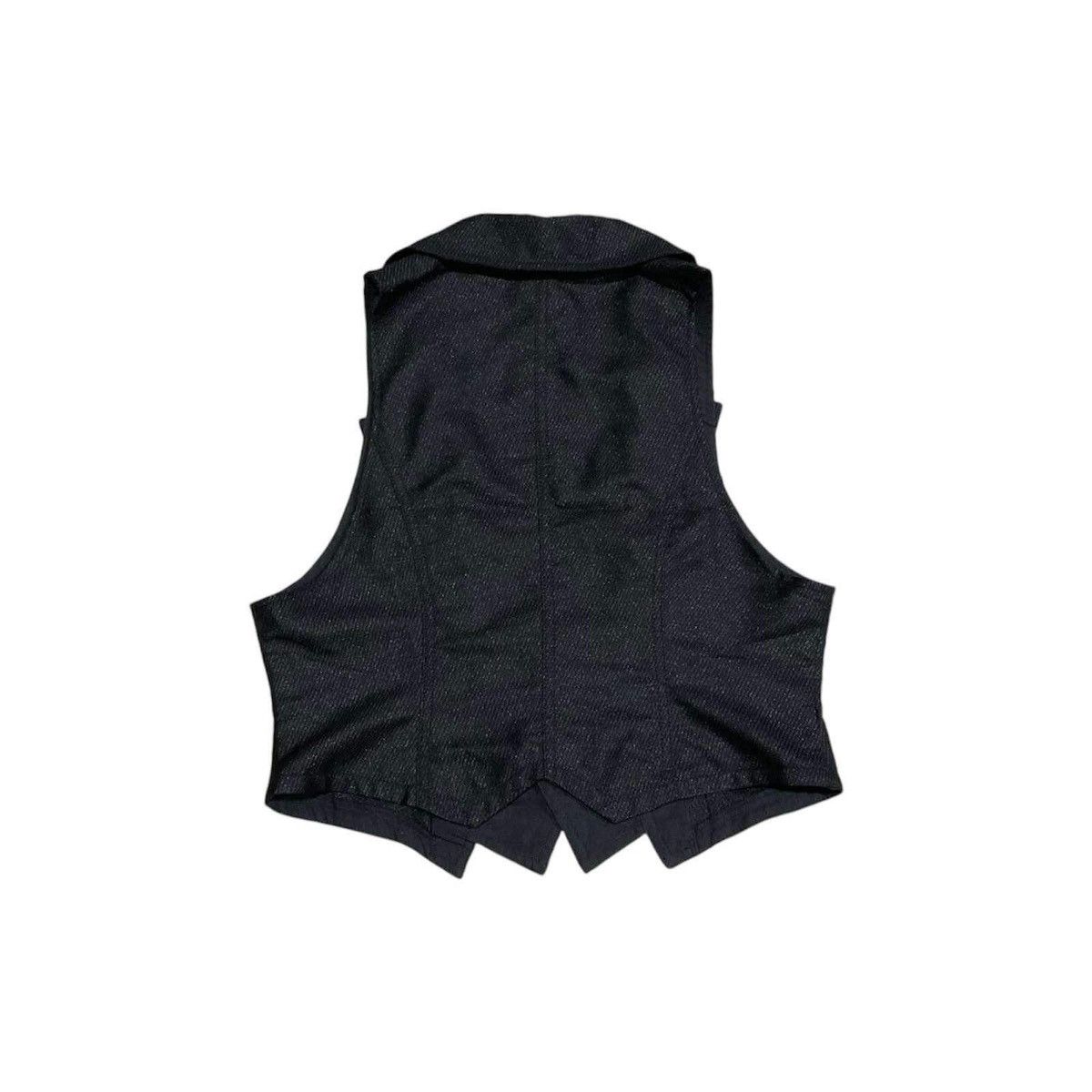 Hysteric Glamour × Japanese Brand × Seditionaries 🔥Crazy Punk Y2K Algonquins Vest Black Goth Size US S / EU 44-46 / 1 - 8 Thumbnail