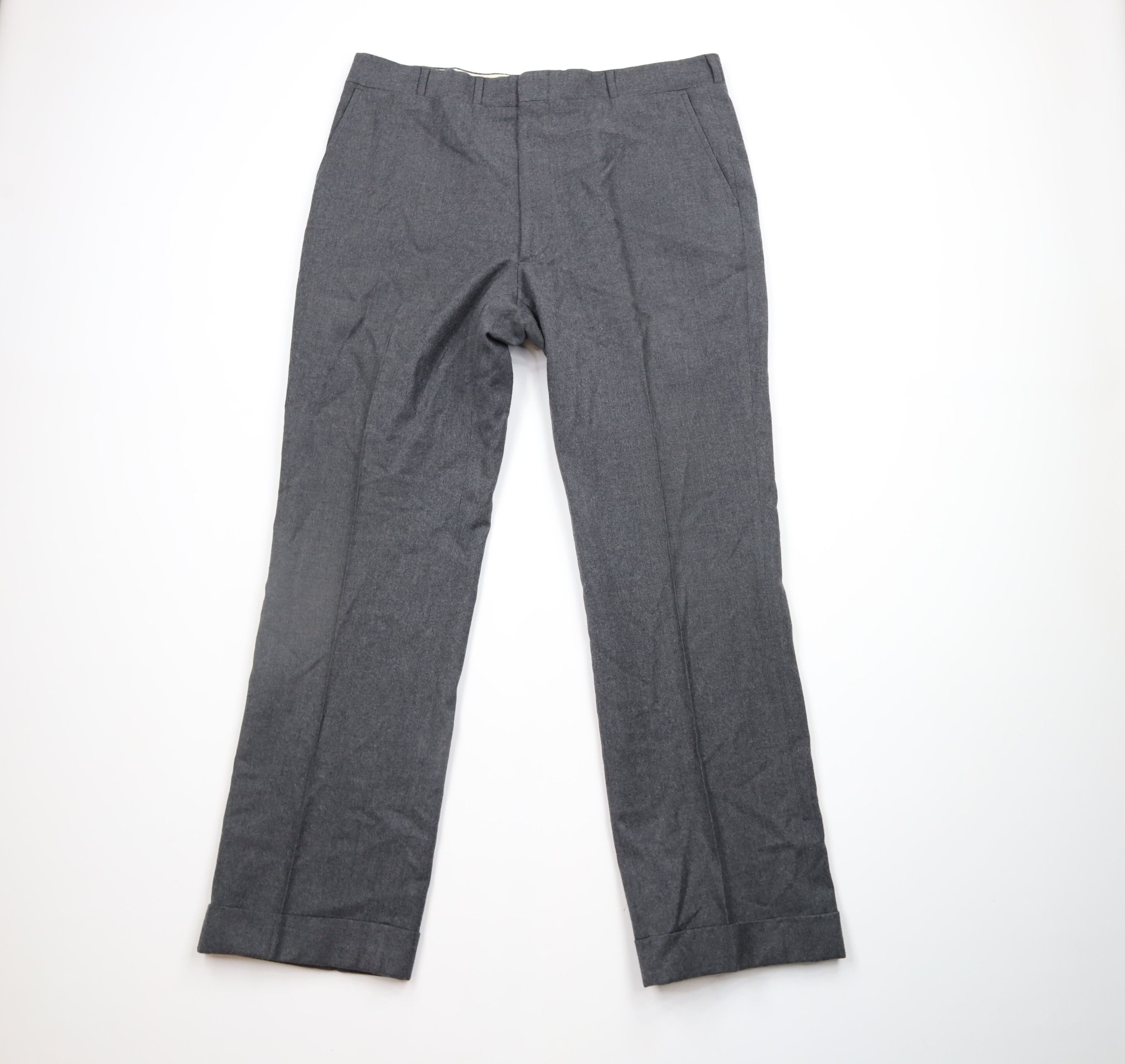 Vintage Vintage 70s Streetwear Wide Leg Bell Bottoms Chino Pants USA Size US 38 / EU 54 - 1 Thumbnail
