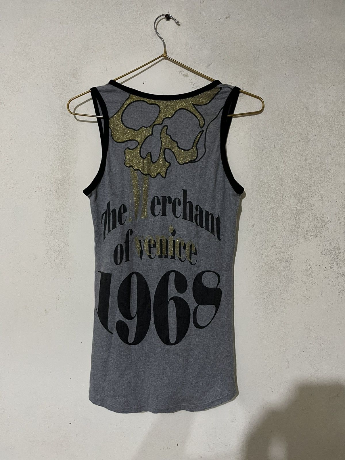 If Six Was Nine × Japanese Brand × Le Grande Bleu (L.G.B.) Open mine skull tank top with bra Size S / US 4 / IT 40 - 2 Thumbnail