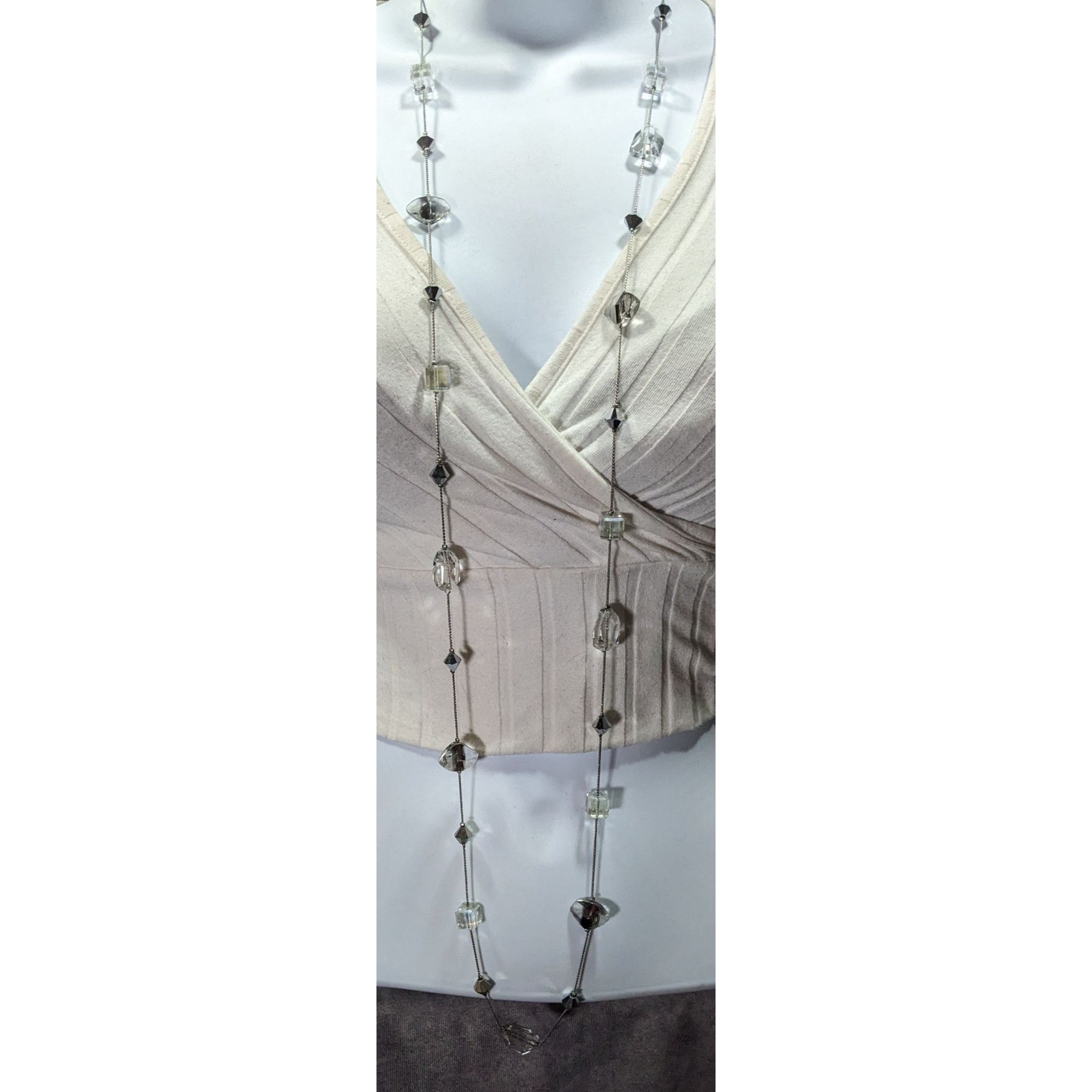 Other Premier Designs Sparkly Glass Cube Station Necklace Size ONE SIZE - 5 Thumbnail