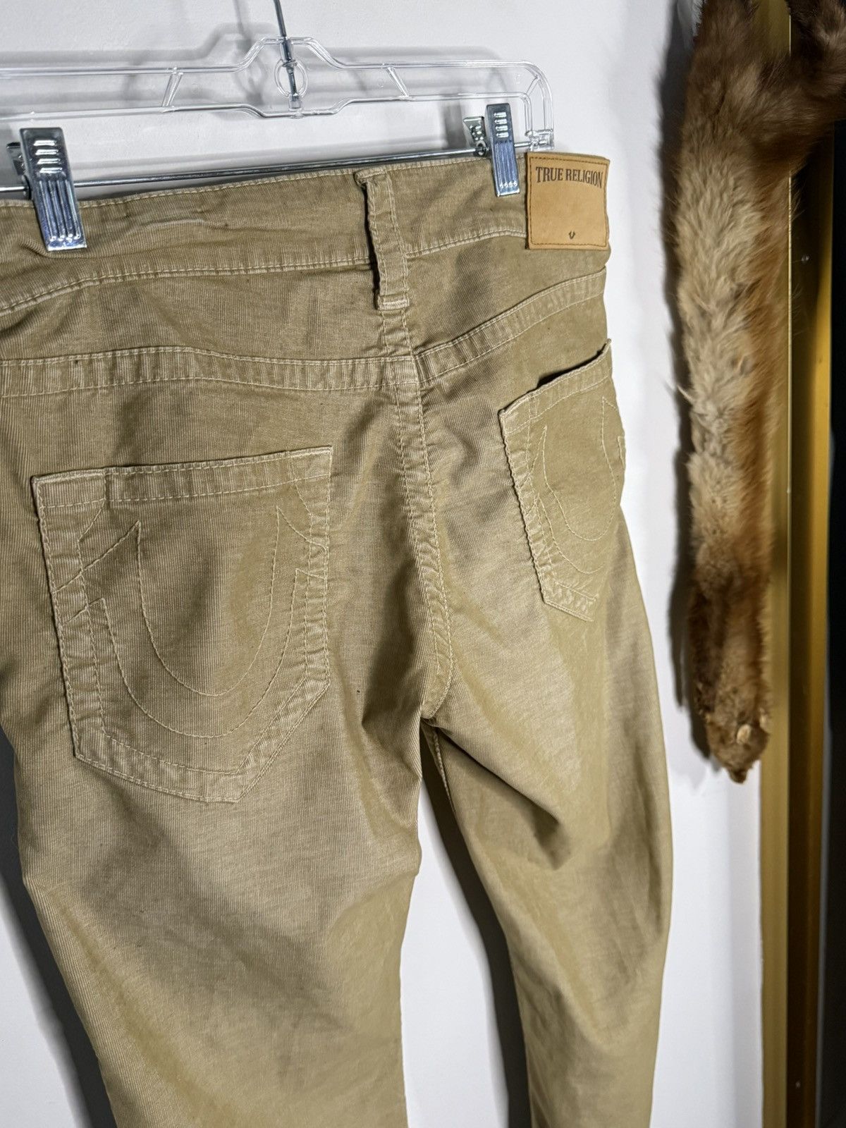 True Religion TRUE RELIGION Corduroy Pants Beige Size US 32 / EU 48 - 6 Thumbnail