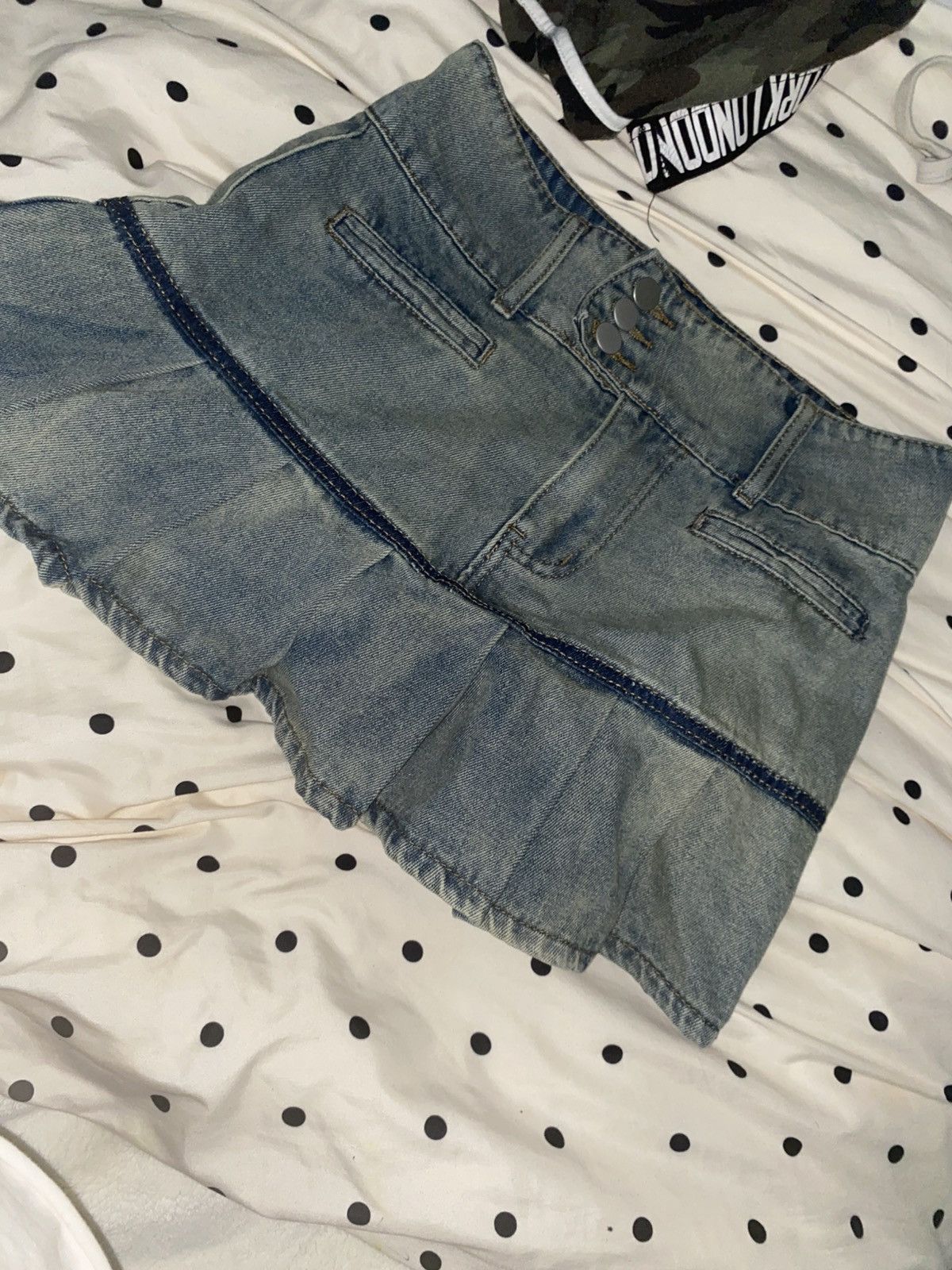 Other Gyaru/Y2K/McBling Mini Skirt Size 26" / US 2 / IT 38 - 2 Thumbnail
