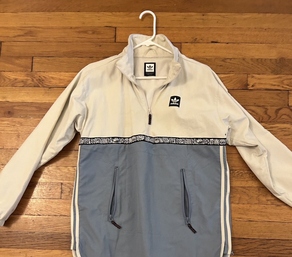 Adidas Adidas quarter zip collared windbreaker Size US M / EU 48-50 / 2 - 1 Thumbnail