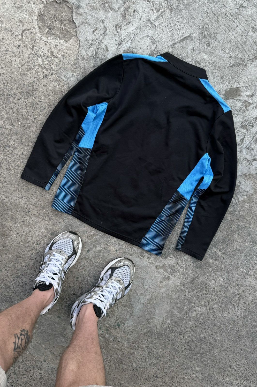 Puma Vintage Y2K Puma x Olympique Marseille Track Soccer Jacket Size US S / EU 44-46 / 1 - 7 Thumbnail