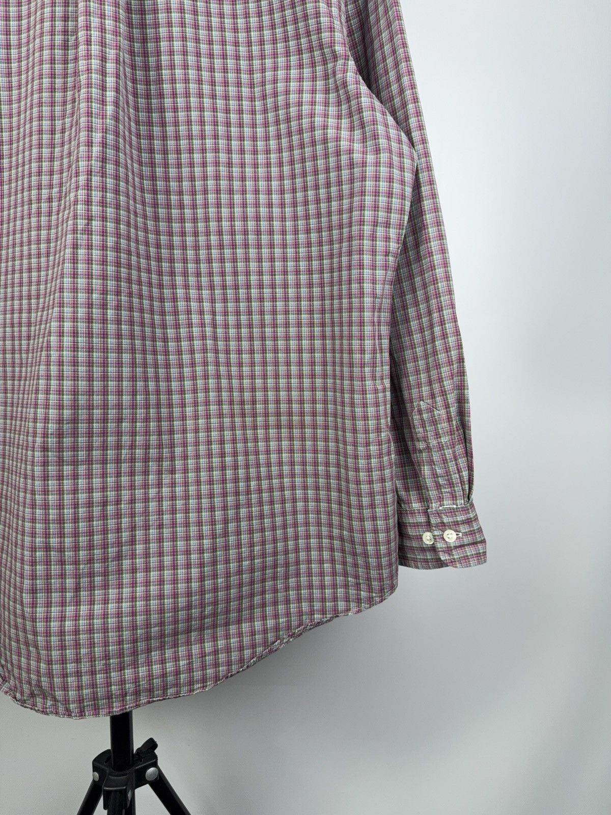 Designer × Polo Ralph Lauren Vintage 90s Polo Ralph Lauren Shirt Mens Plaid Button Down Size US L / EU 52-54 / 3 - 7 Thumbnail