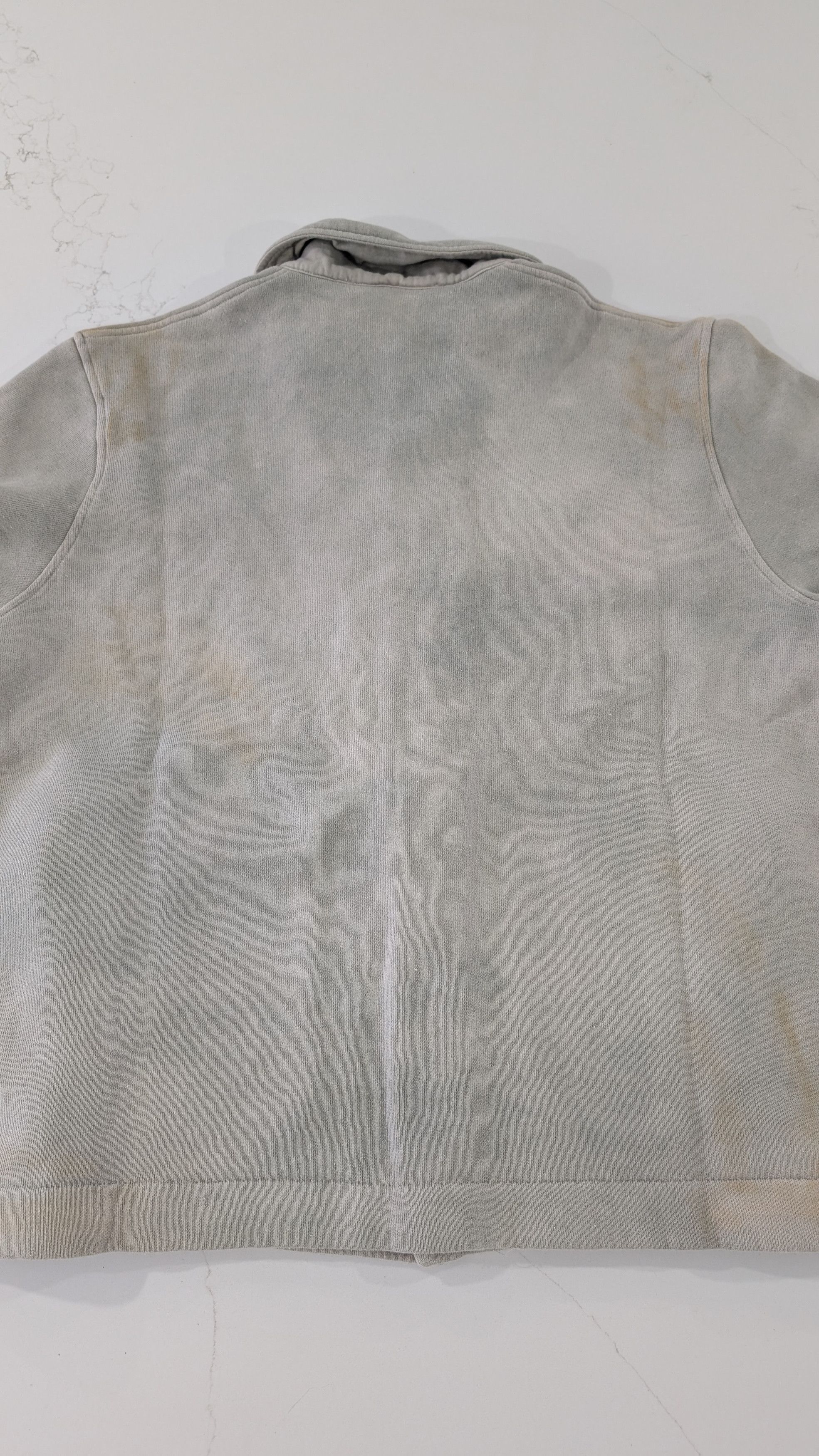 Our Legacy Our Legacy Shelter Cardigan 'Attic Wash Fleece' Size 48 Size US M / EU 48-50 / 2 - 4 Thumbnail