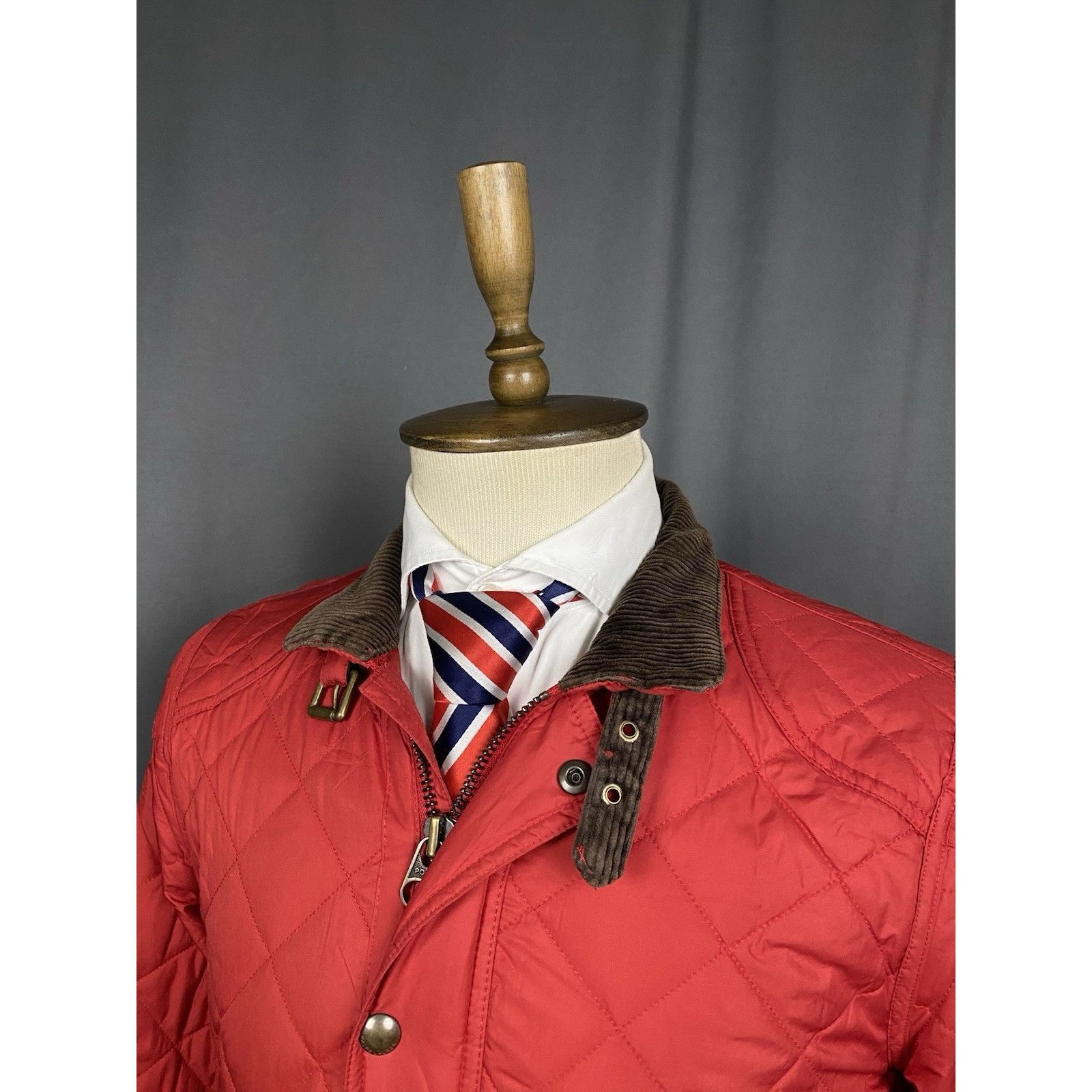 Polo Ralph Lauren Polo Ralph Lauren Men's Red Quilted Jacket Size L Size US L / EU 52-54 / 3 - 5 Thumbnail