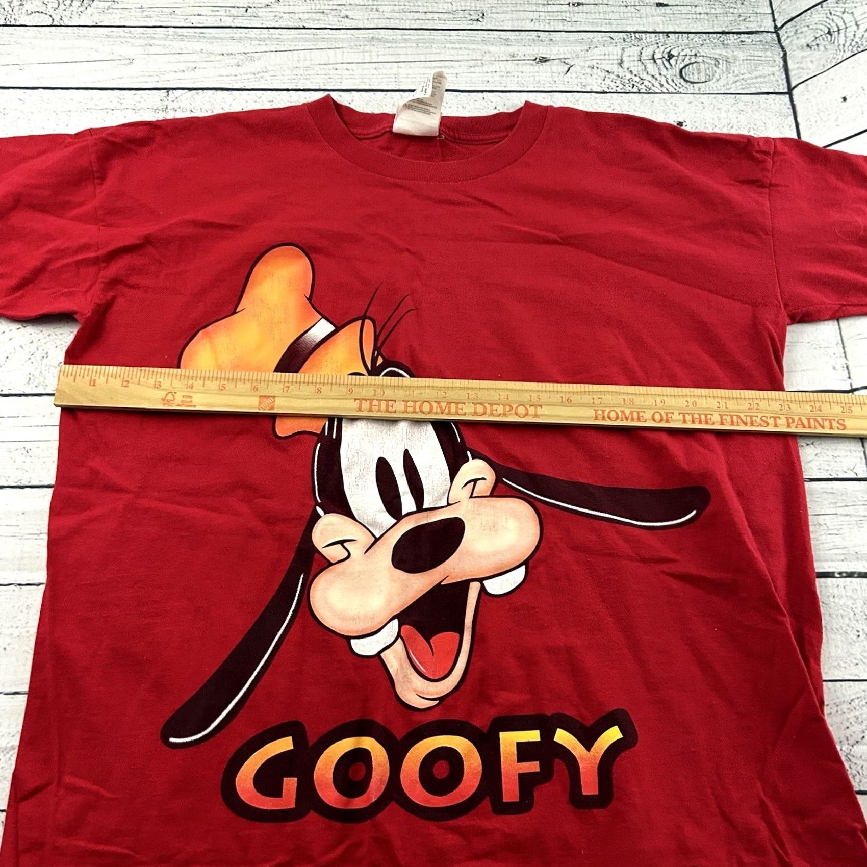 Disney VINTAGE Disney Sleepy Heads Goofy Short Sleeve T Shirt Mens One Size Red Size US M / EU 48-50 / 2 - 5 Thumbnail