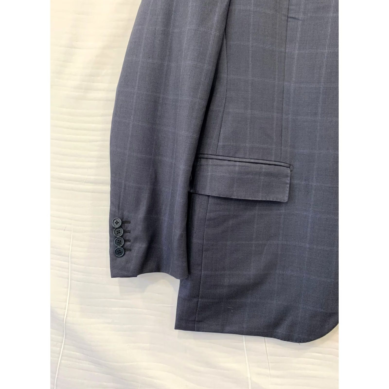 Ermenegildo Zegna Ermenegildo Zegna Trofeo 600 Blazer 42R US Mens Wool Silk Gray 2 Piece Saks Fifth Avenue Size 42R - 8 Thumbnail