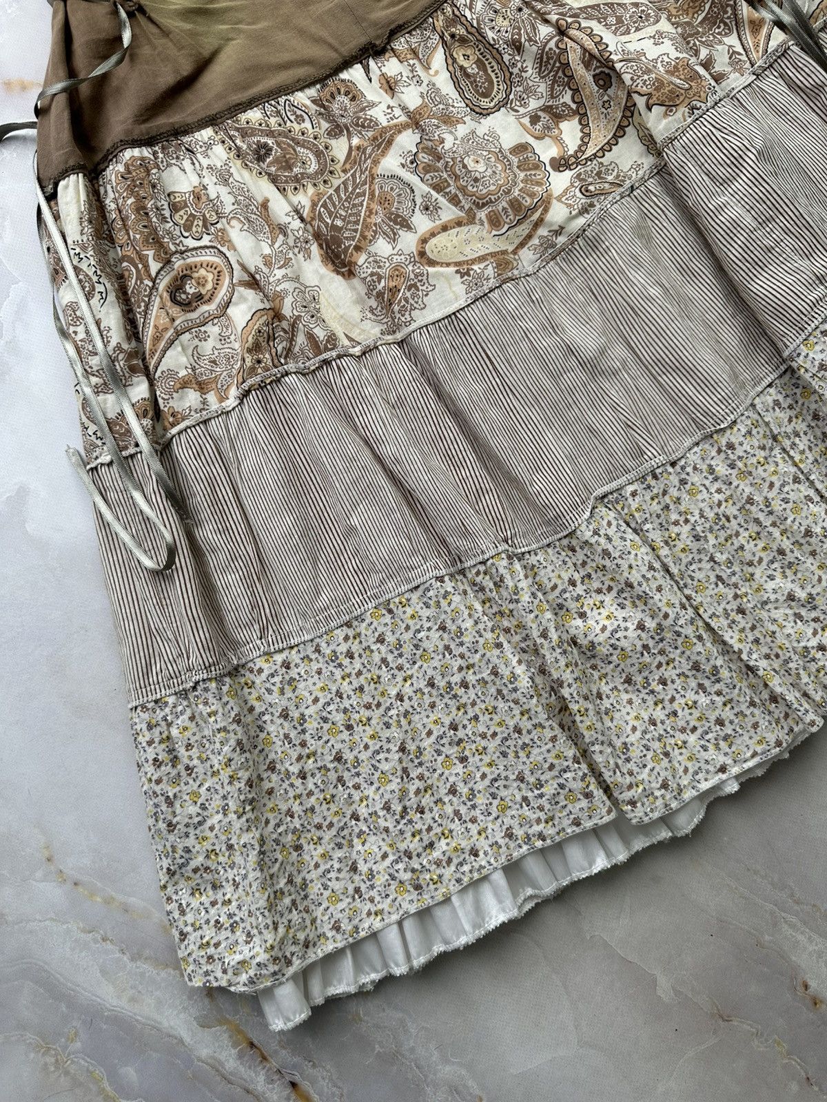 Japanese Brand Vintage Flared Dress Size S / US 4 / IT 40 - 10 Thumbnail