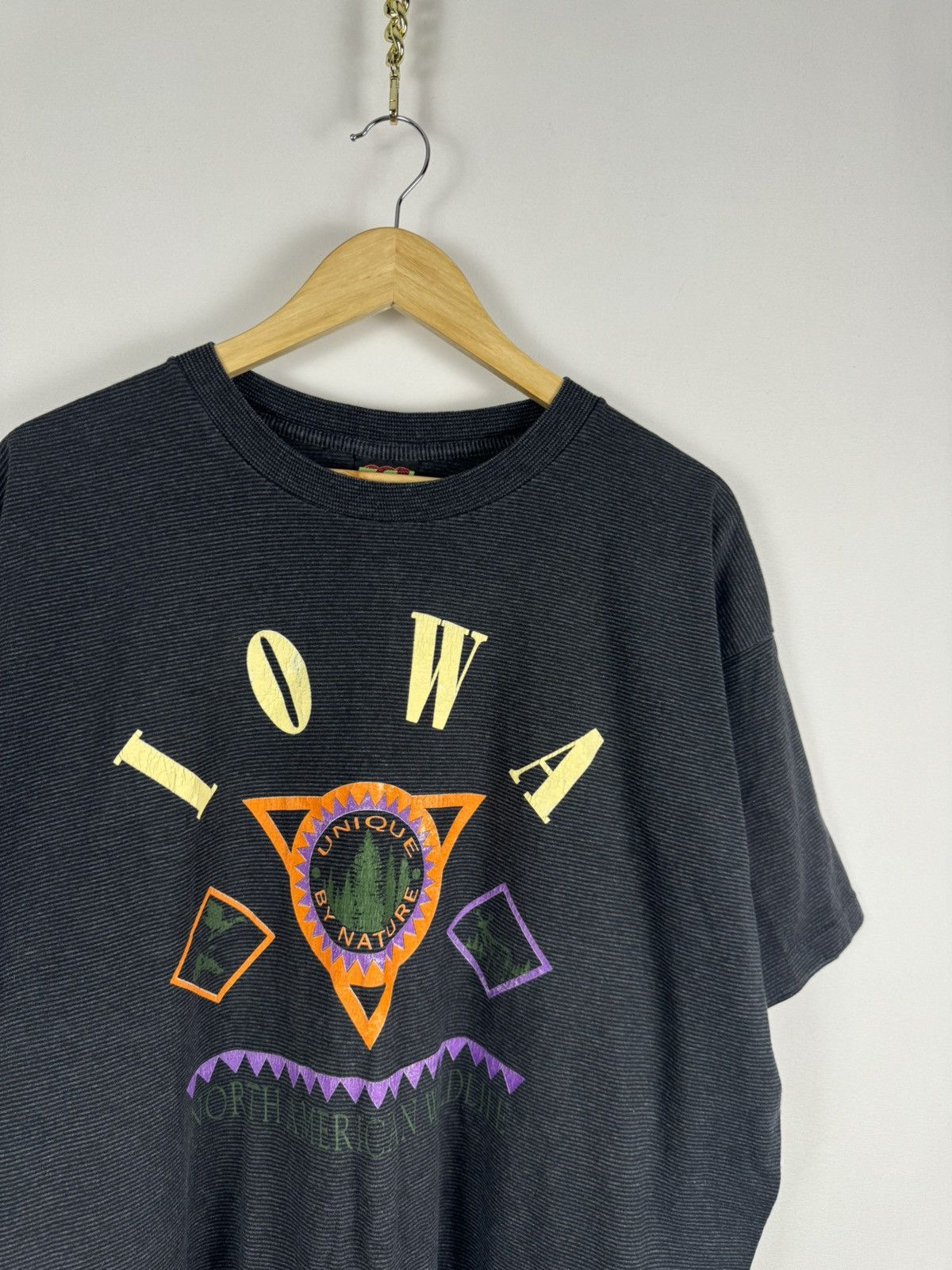 Vintage Vintage 1990s Iowa Tee Size US XL / EU 56 / 4 - 3 Thumbnail