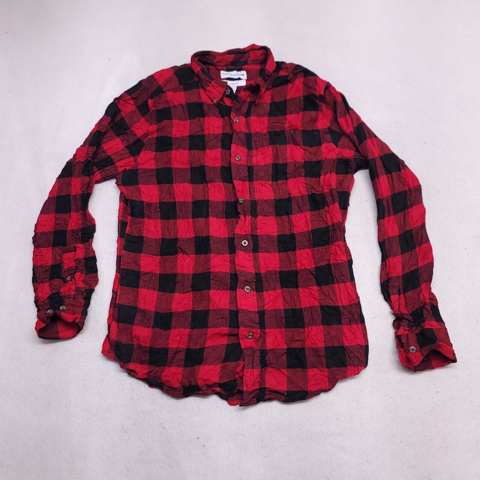 Saddlebred Saddlebred Buffalo Check Flannel Button Up Shirt Mens Size M Size US M / EU 48-50 / 2 - 2 Thumbnail