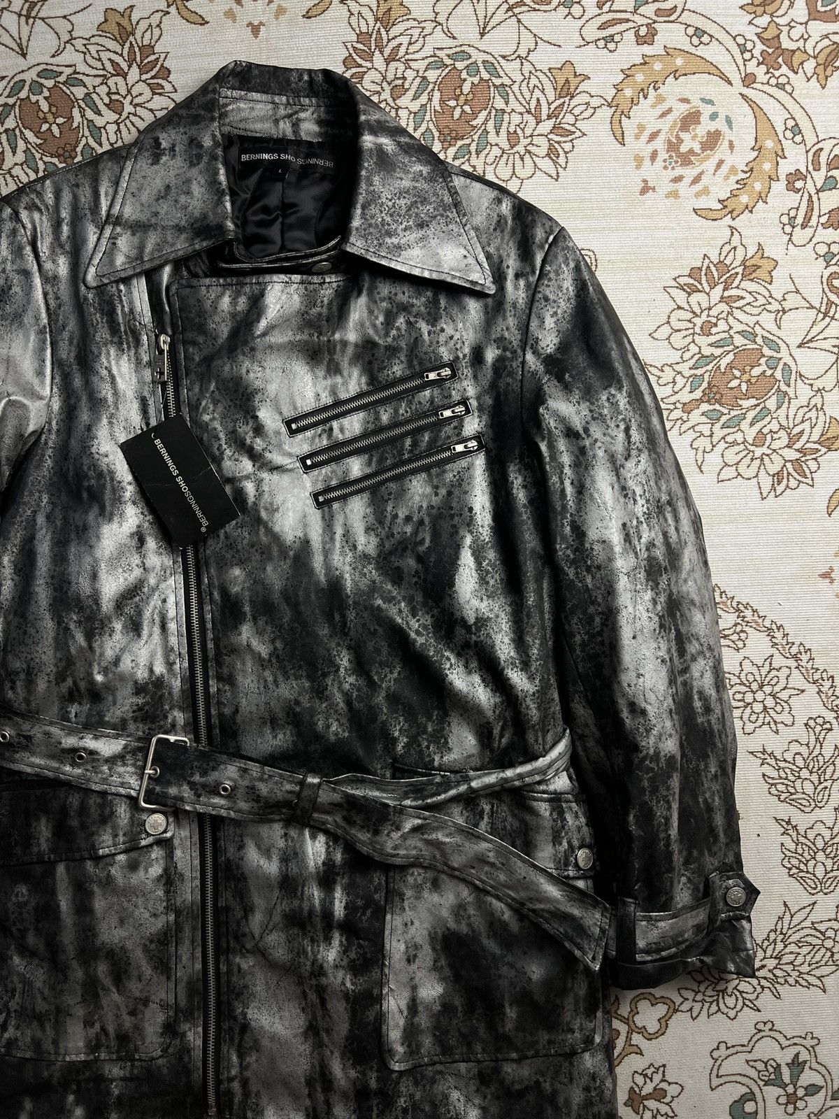 BERNINGS SHO Bernings Sho Wax Trench Jacket Size US L / EU 52-54 / 3 - 2 Thumbnail