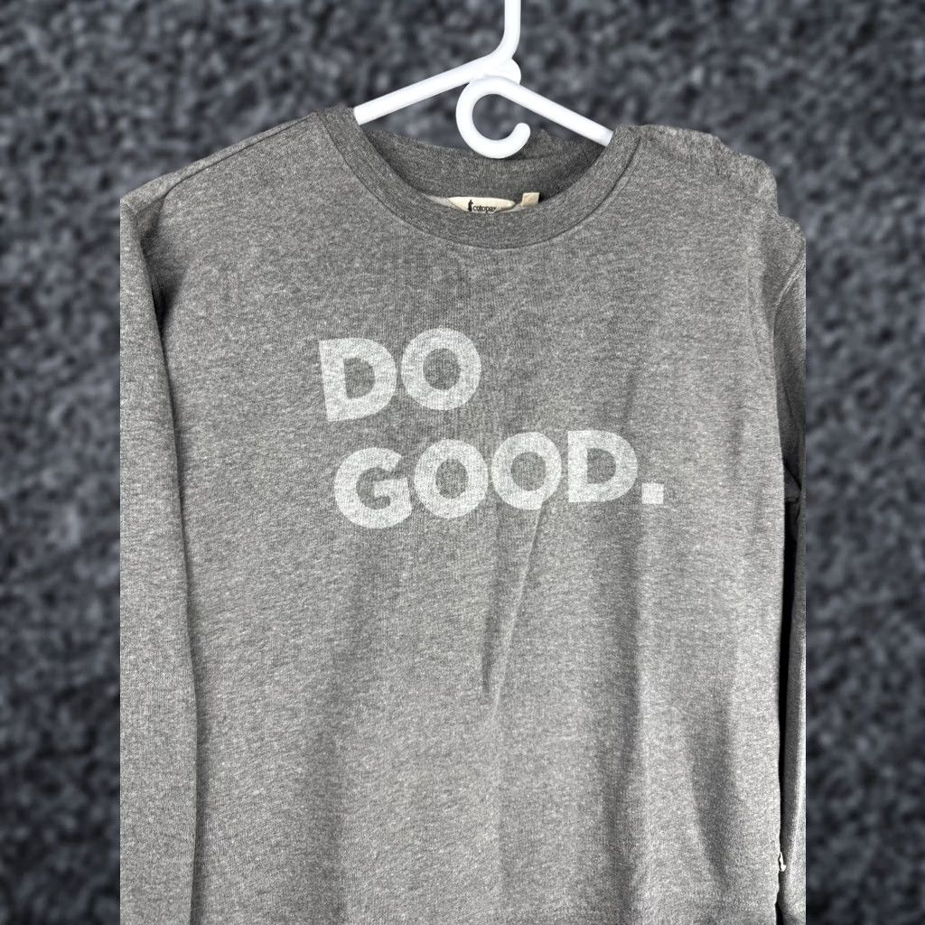 Cotopaxi Cotopaxi Do Good Sweatshirt Womens Small Gray Pullover Fleece Crew Gorpcore Size S / US 4 / IT 40 - 1 Thumbnail