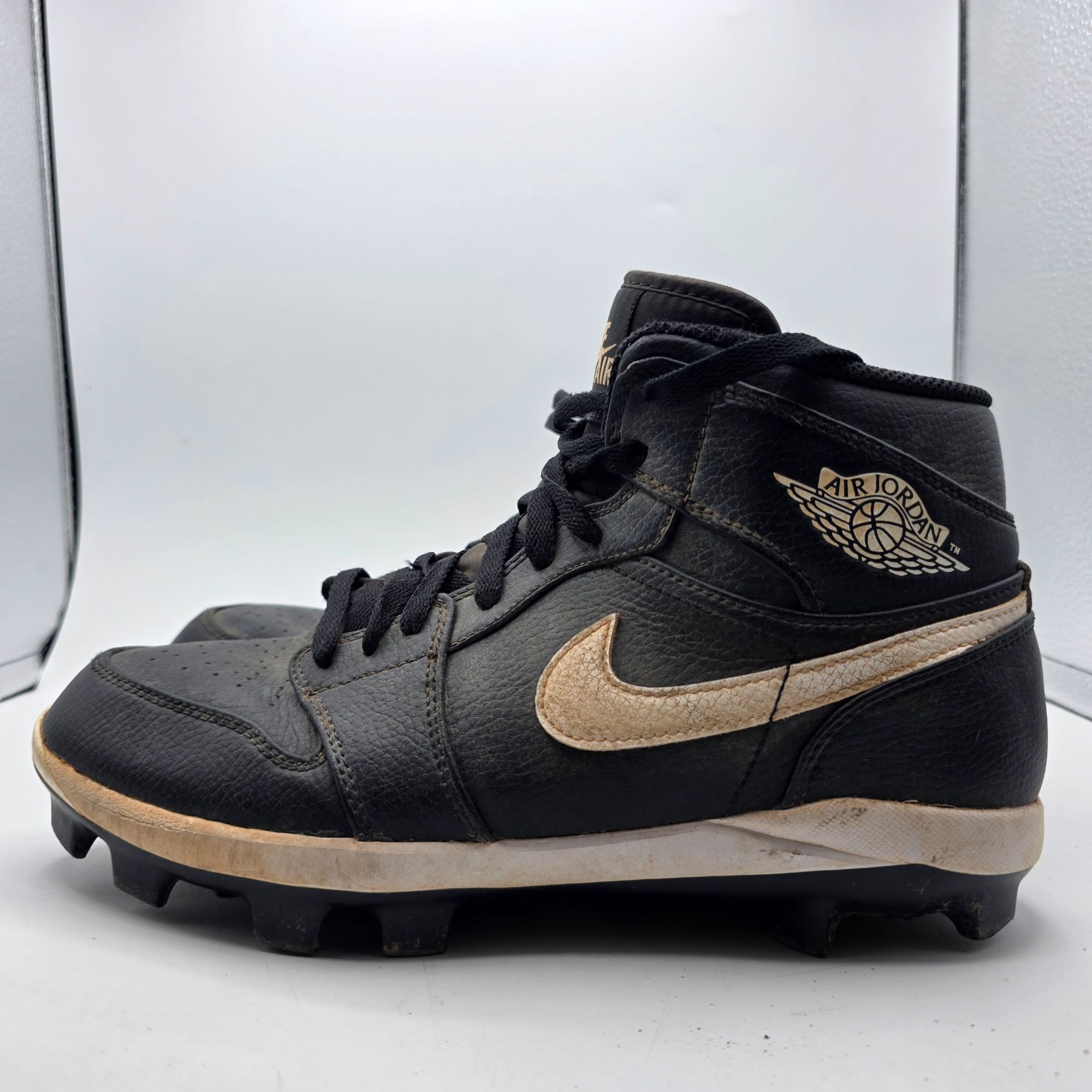 Nike Air Jordan 1 Retro MCS High Mens Size 8.5 Baseball Cleats Bl Size US 8.5 / EU 41-42 - 13 Thumbnail
