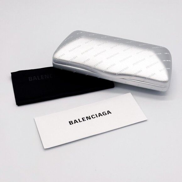 Balenciaga NEW BALENCIAGA EYEGLASSES BB0037O 001 BLACK UNISEX EYEWEAR Size ONE SIZE - 9 Thumbnail