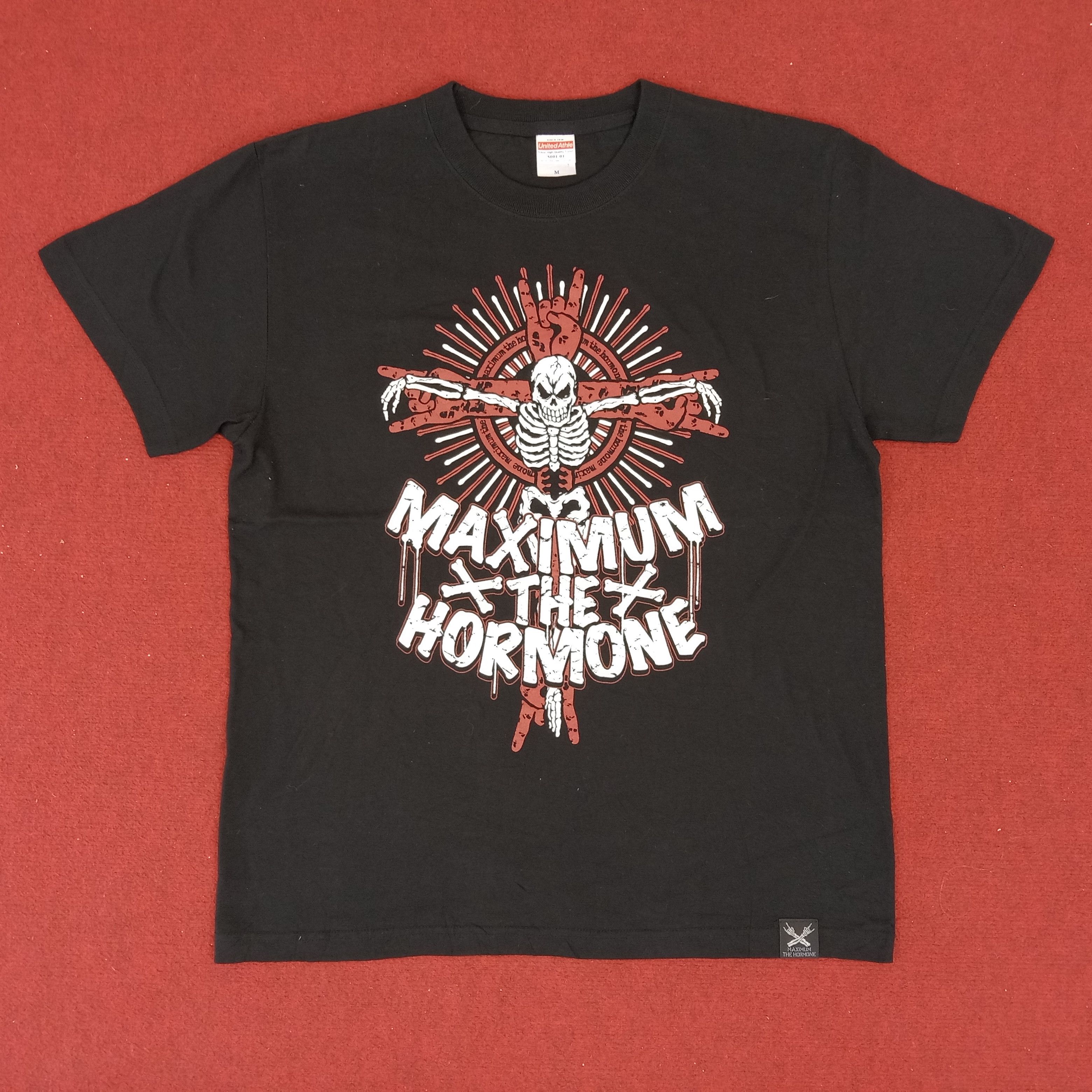 Maximum The Hormone Japanese Rock Band Skulls Design Tshirt