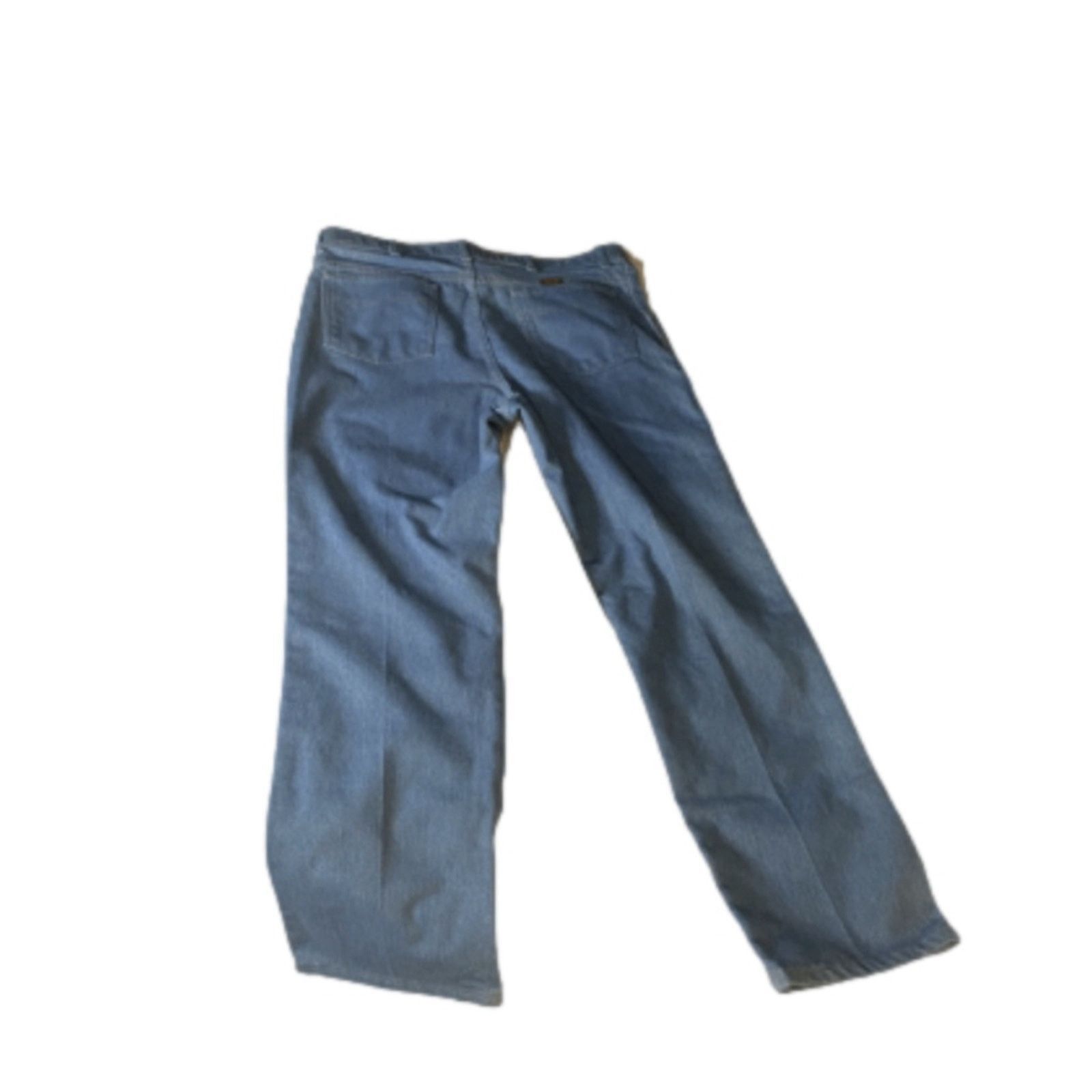 Wrangler Wrangler Regular Fit Jeans 38x32 Light Wash Classic Denim Size US 38 / EU 54 - 7 Thumbnail