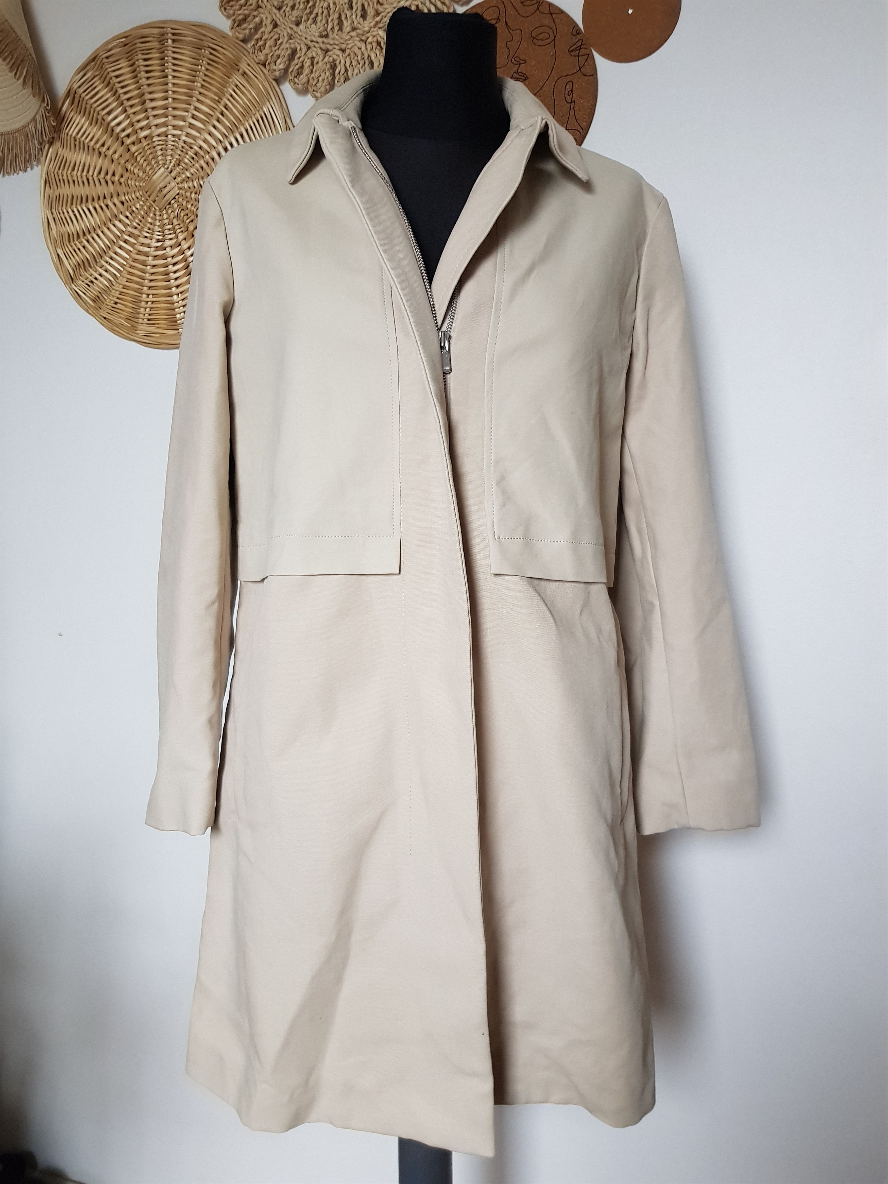 Lacoste Beige cotton Lacoste coat Size L / US 10 / IT 46 - 3 Thumbnail