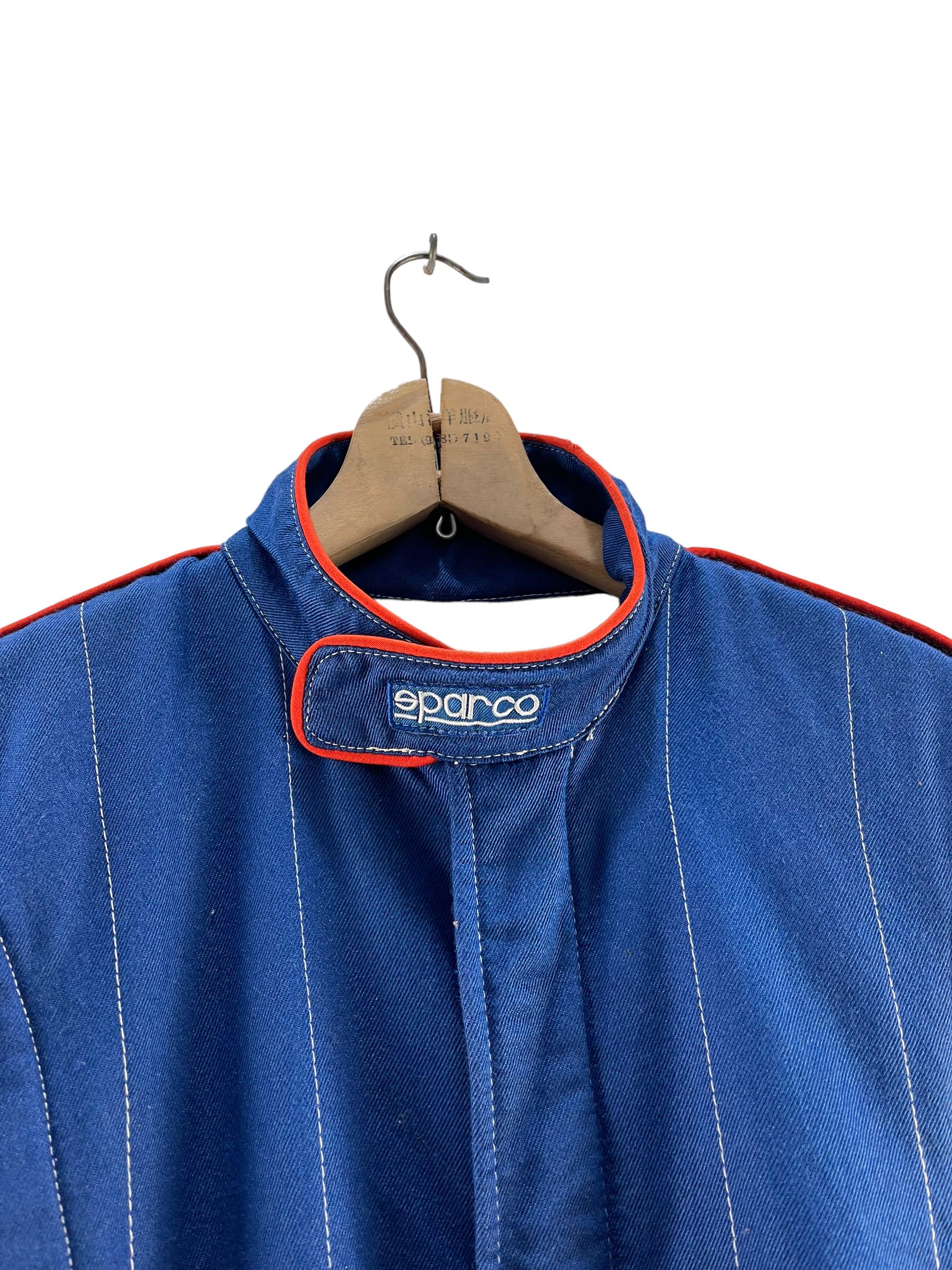 Japanese Brand Vintage Sparco Racing Overall Jacket Size US 34 / EU 50 - 10 Thumbnail