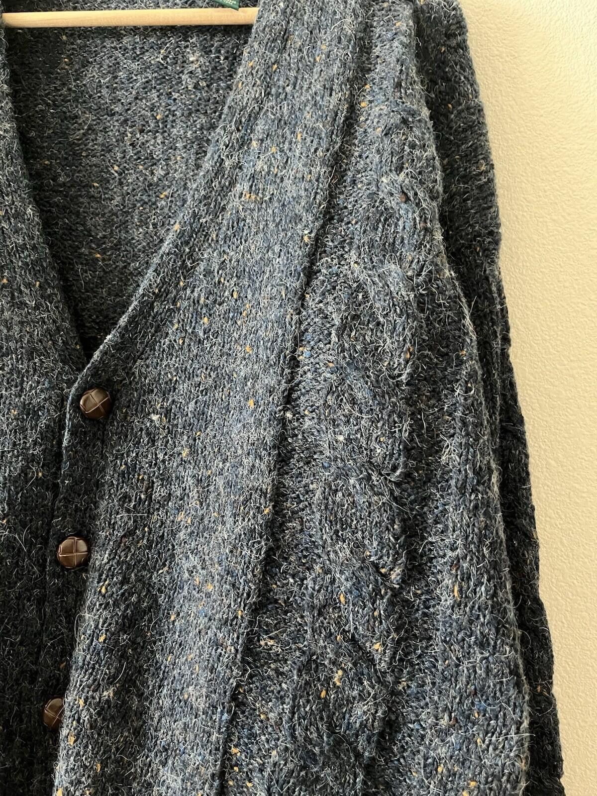 Other Claybrooke Outdoors Wool Blend Tweed Cardigan Sweater L Size XL / US 12-14 / IT 48-50 - 2 Thumbnail
