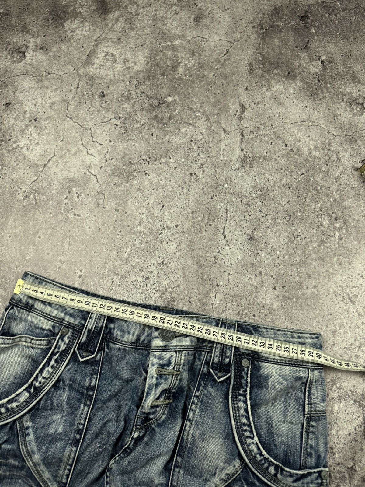 Japanese Brand If six was9 style Skirt Vintage Denim Avant Garde Y2k USA Size 32" / US 10 / IT 46 - 8 Thumbnail