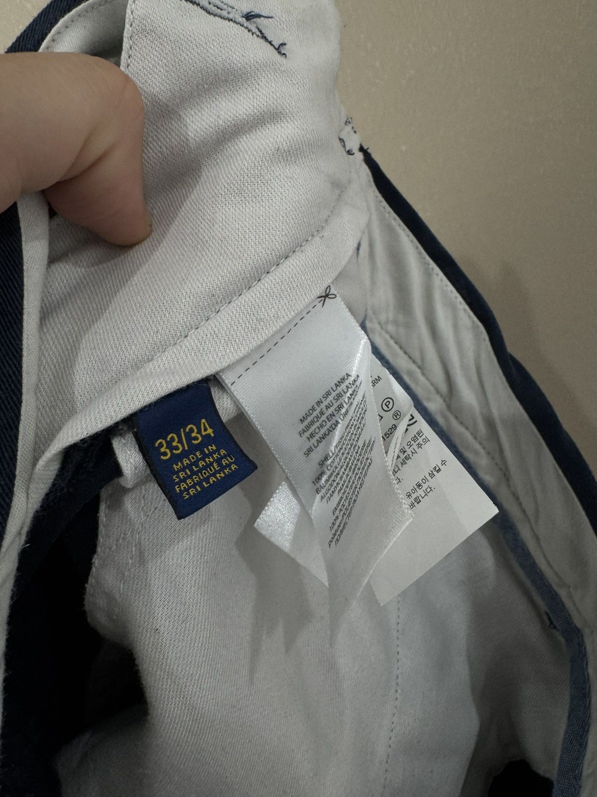 Polo Ralph Lauren Polo Ralph Lauren Embroidered Dog Pants Chinos Rare Size US 34 / EU 50 - 5 Thumbnail