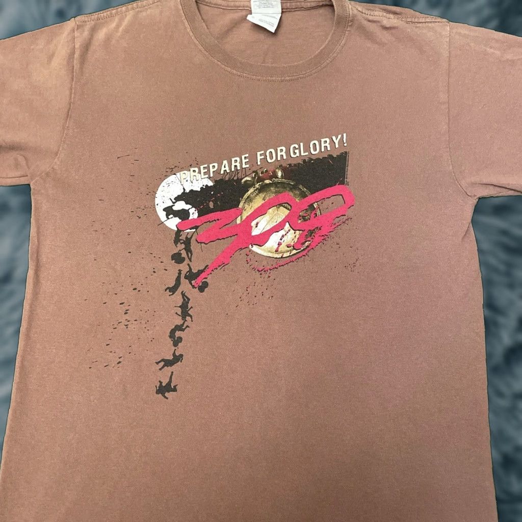 Vintage VINTAGE Y2k 300 Movie Promo Tee Prepare For Glory Shirt Mens S Brown Warner Bros VTG 2006 2007 Size US S / EU 44-46 / 1 - 1 Thumbnail