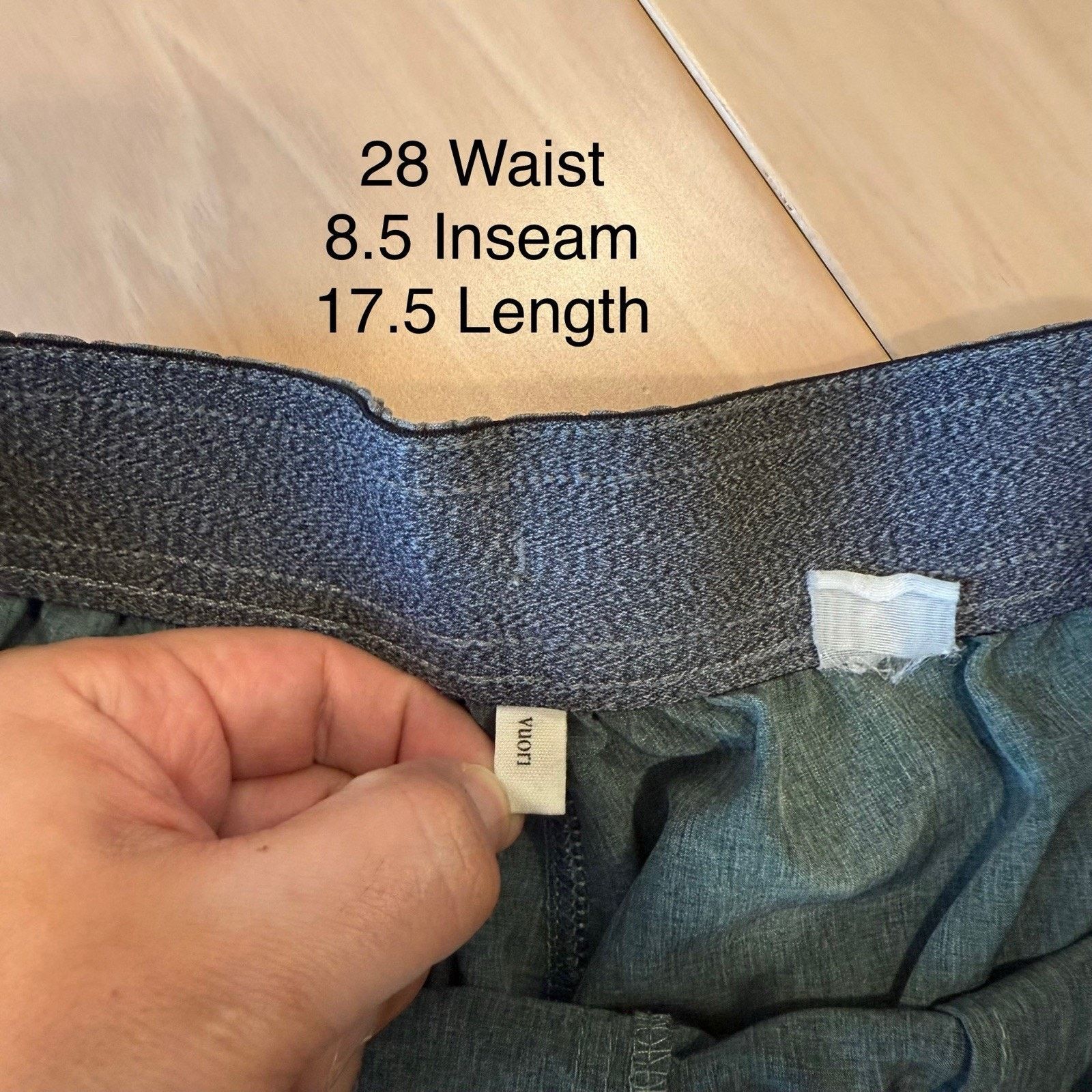 Vuori Vuori Banks Shorts Medium Green Lightweight Workout Size US 28 / EU 44 - 5 Thumbnail