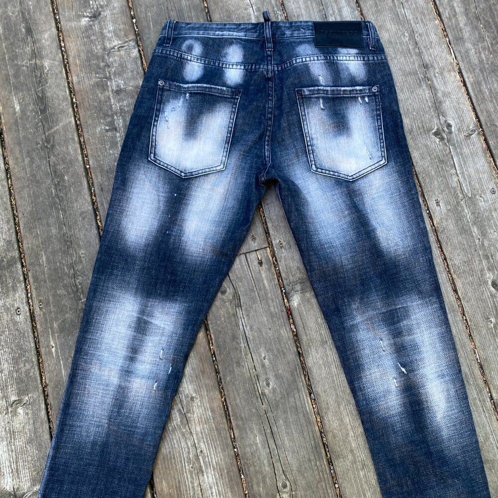 Dsquared2 Vintage DSQuared2 Designer Denim Jeans Size 48 MultiFade Gr Size US 34 / EU 50 - 8 Thumbnail