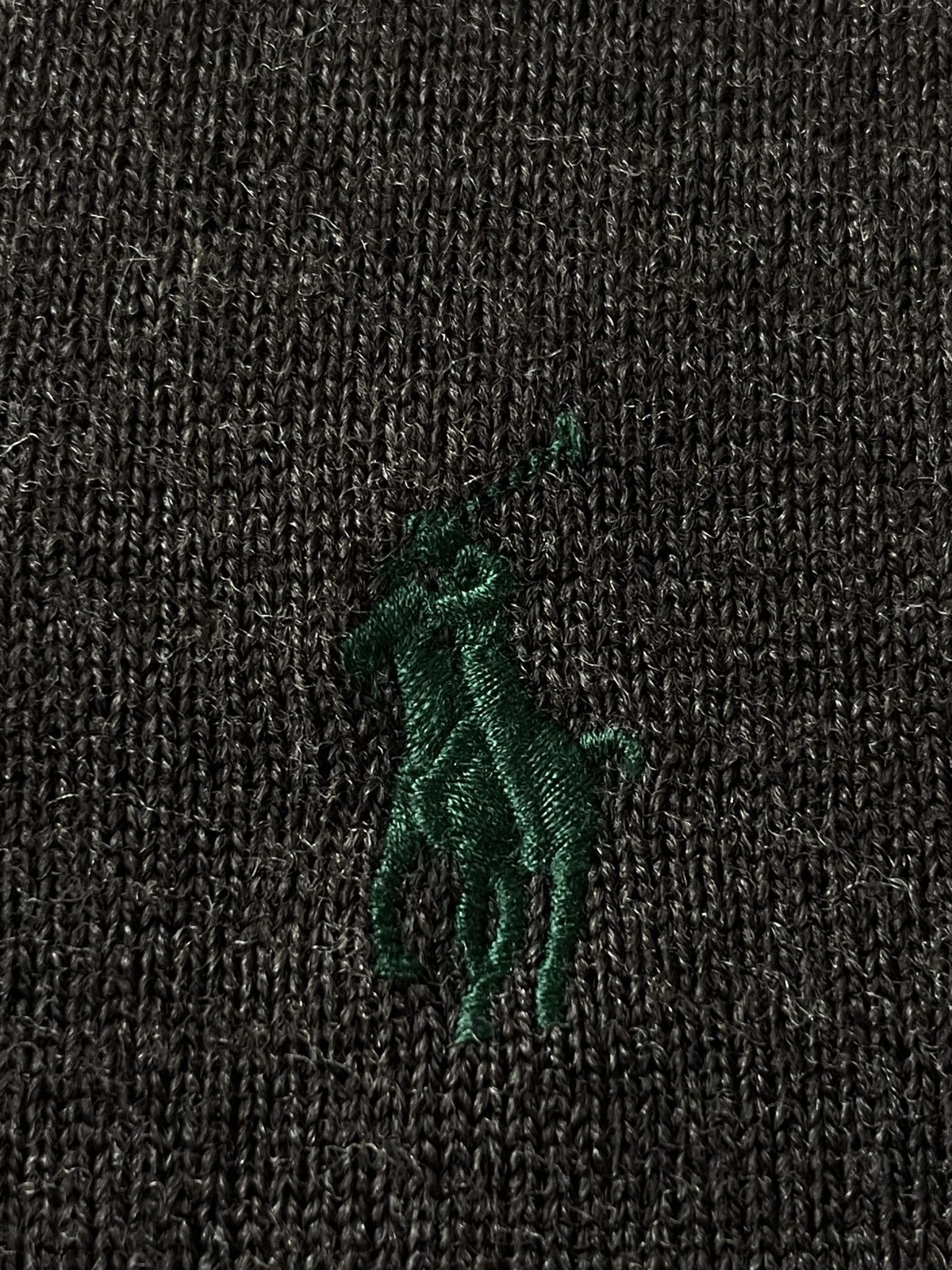Polo Ralph Lauren Polo Ralph Lauren Brown Wool Sweater Vneck Pullover RARE Size US M / EU 48-50 / 2 - 5 Thumbnail