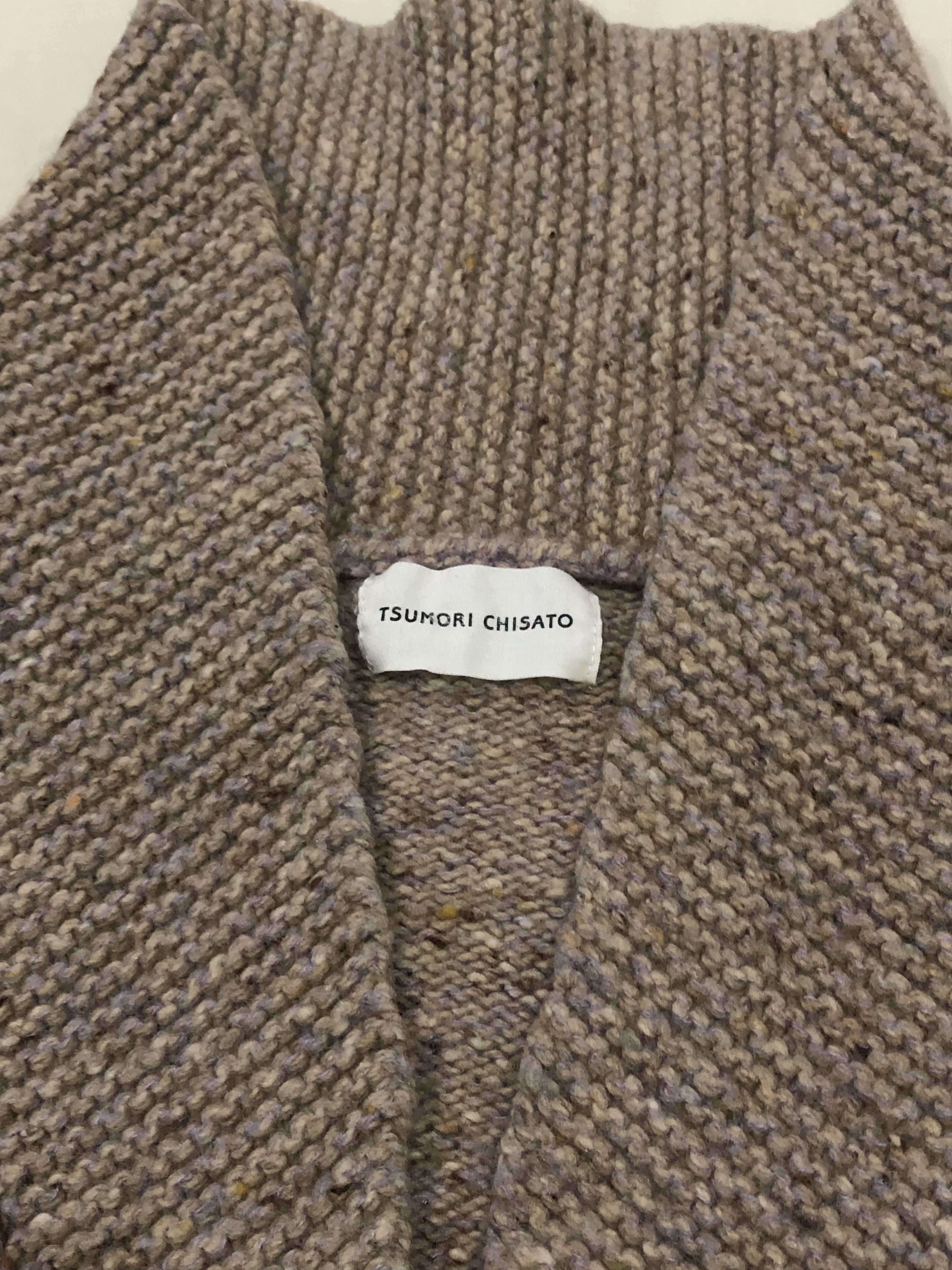 Tsumori Chisato Tsumori Chisato Japanese Designer Tweed Knit Cardigan Size S / US 4 / IT 40 - 5 Thumbnail