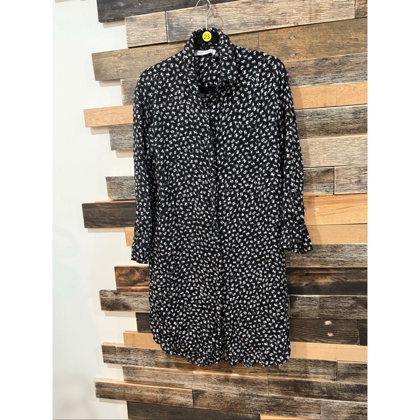 Samsoe Samsoe Samsoe Samsoe Dress Stella Shirt Dress Dark Sky Zodiac Horos Size S / US 4 / IT 40 - 1 Thumbnail