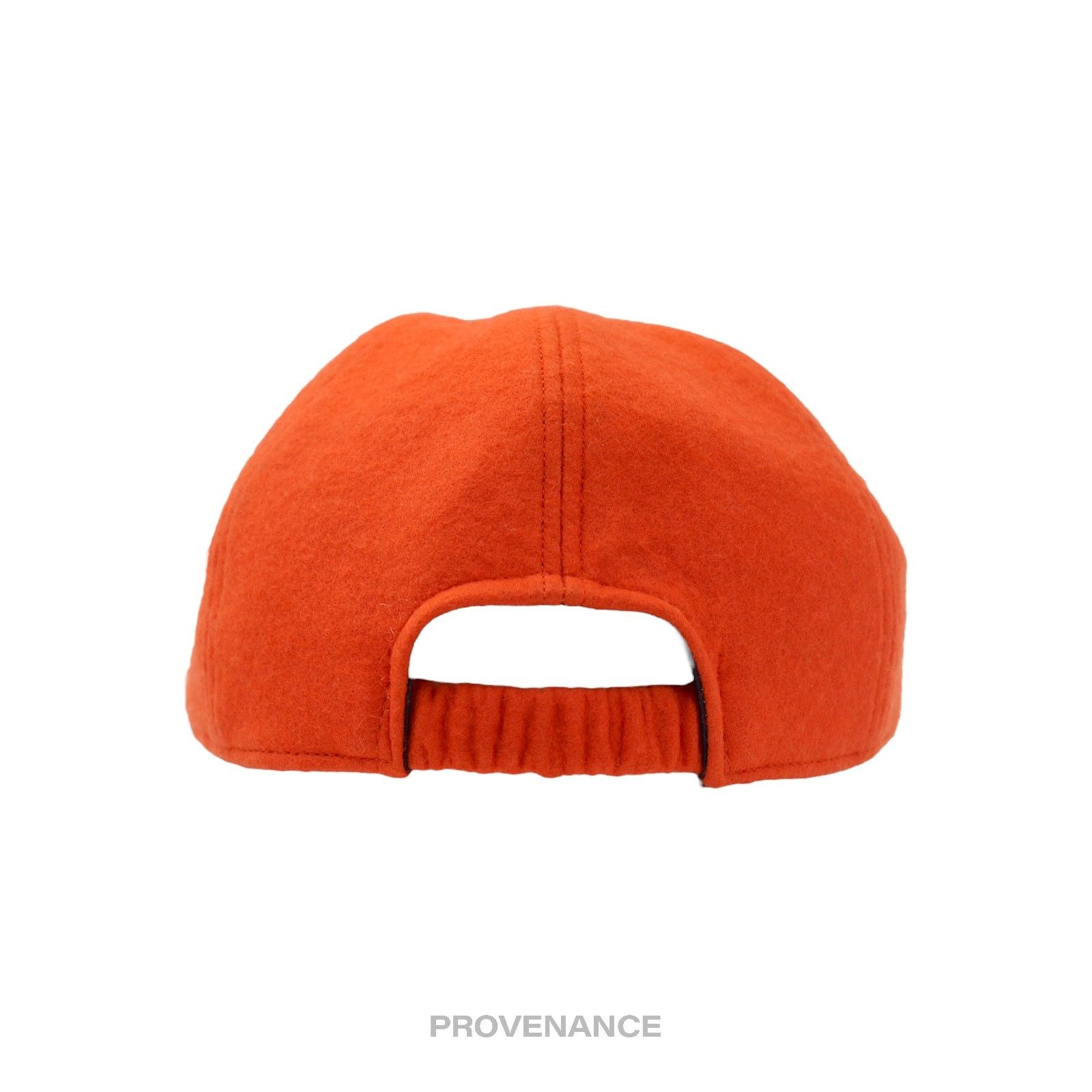 Dior 🔴 Christian Dior CD Wool Blend Cap Hat - Orange Size ONE SIZE - 6 Thumbnail