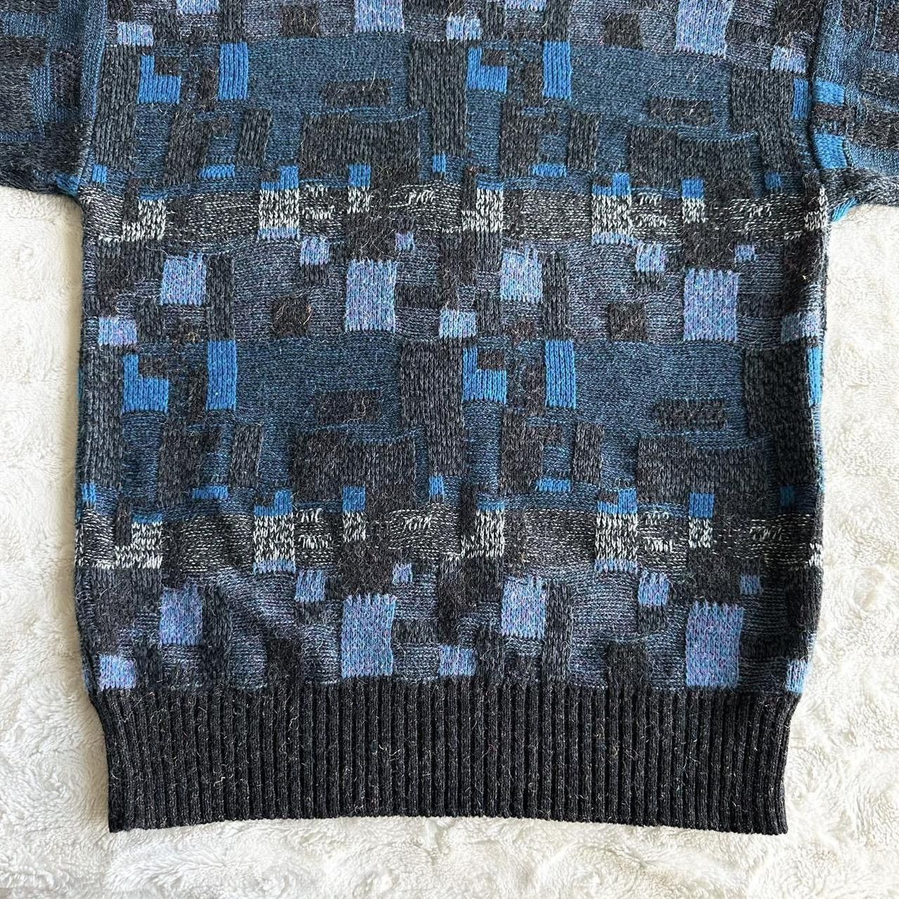 Other Vintage Michael Gerald Sweater Mens Medium Blue Grandpa 90s Size US M / EU 48-50 / 2 - 6 Thumbnail