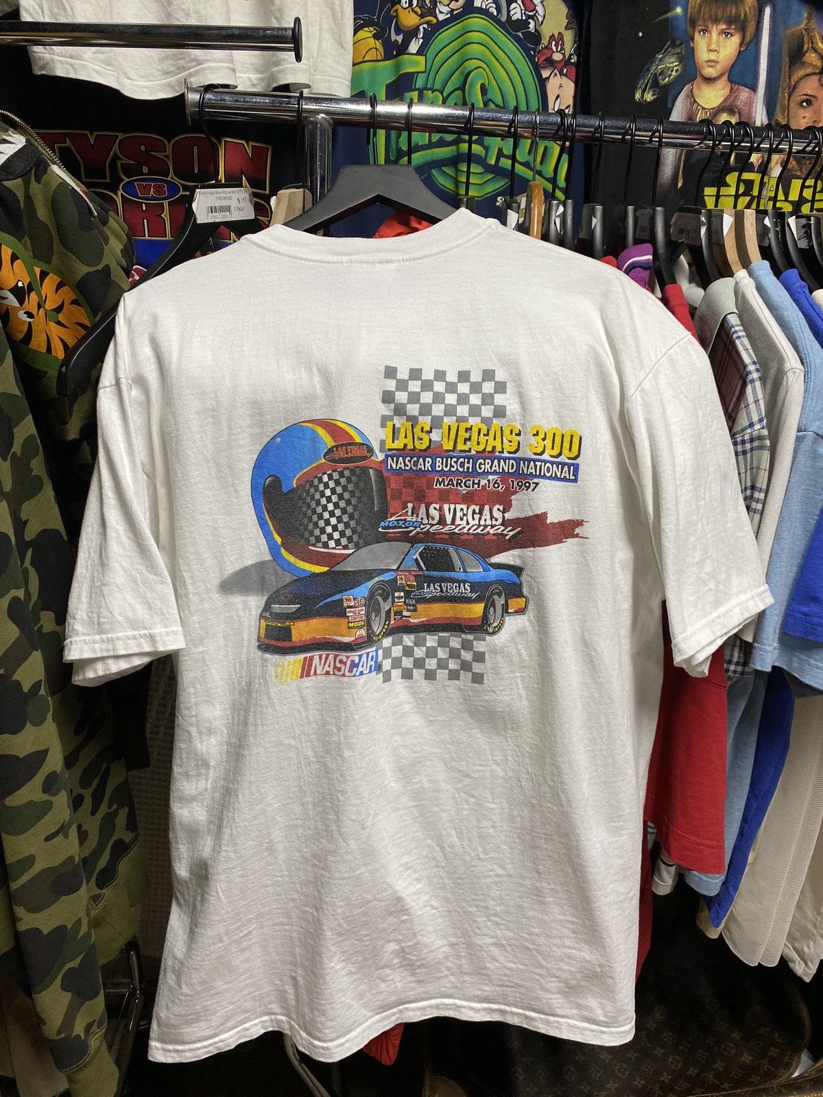 NASCAR Vintage 90’s Nascar Racer T-Shirt Adult Size Large Size US L / EU 52-54 / 3 - 1 Thumbnail
